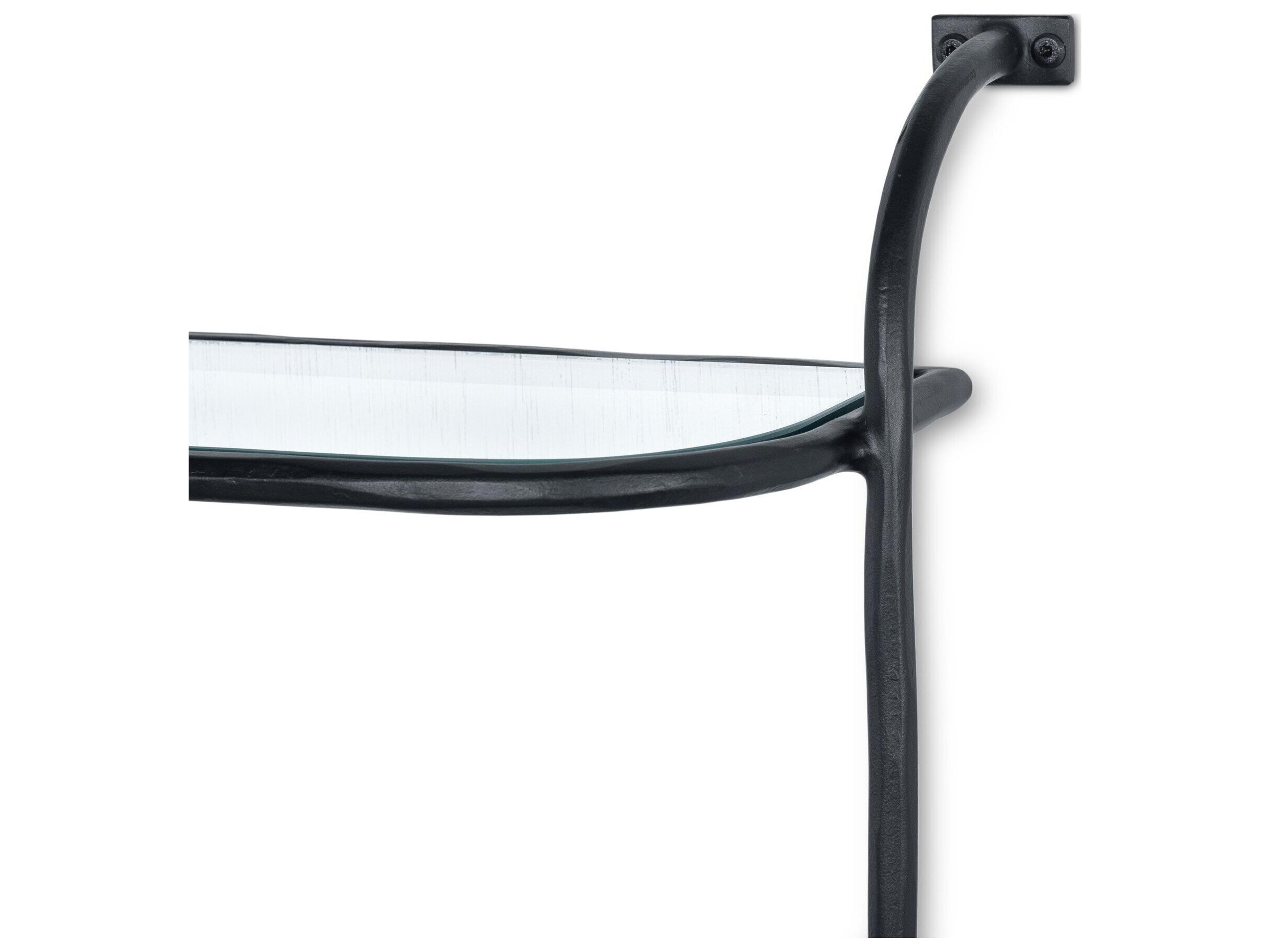 Four Hands Element Tempered Glass Accent Chest