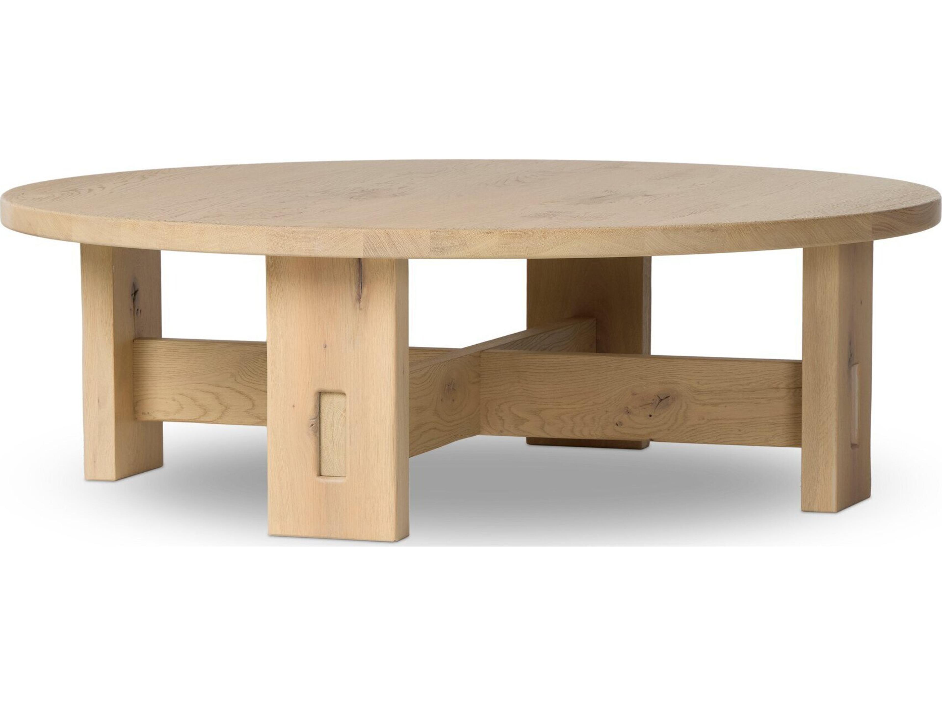 Bristol Round Wood Coffee Table