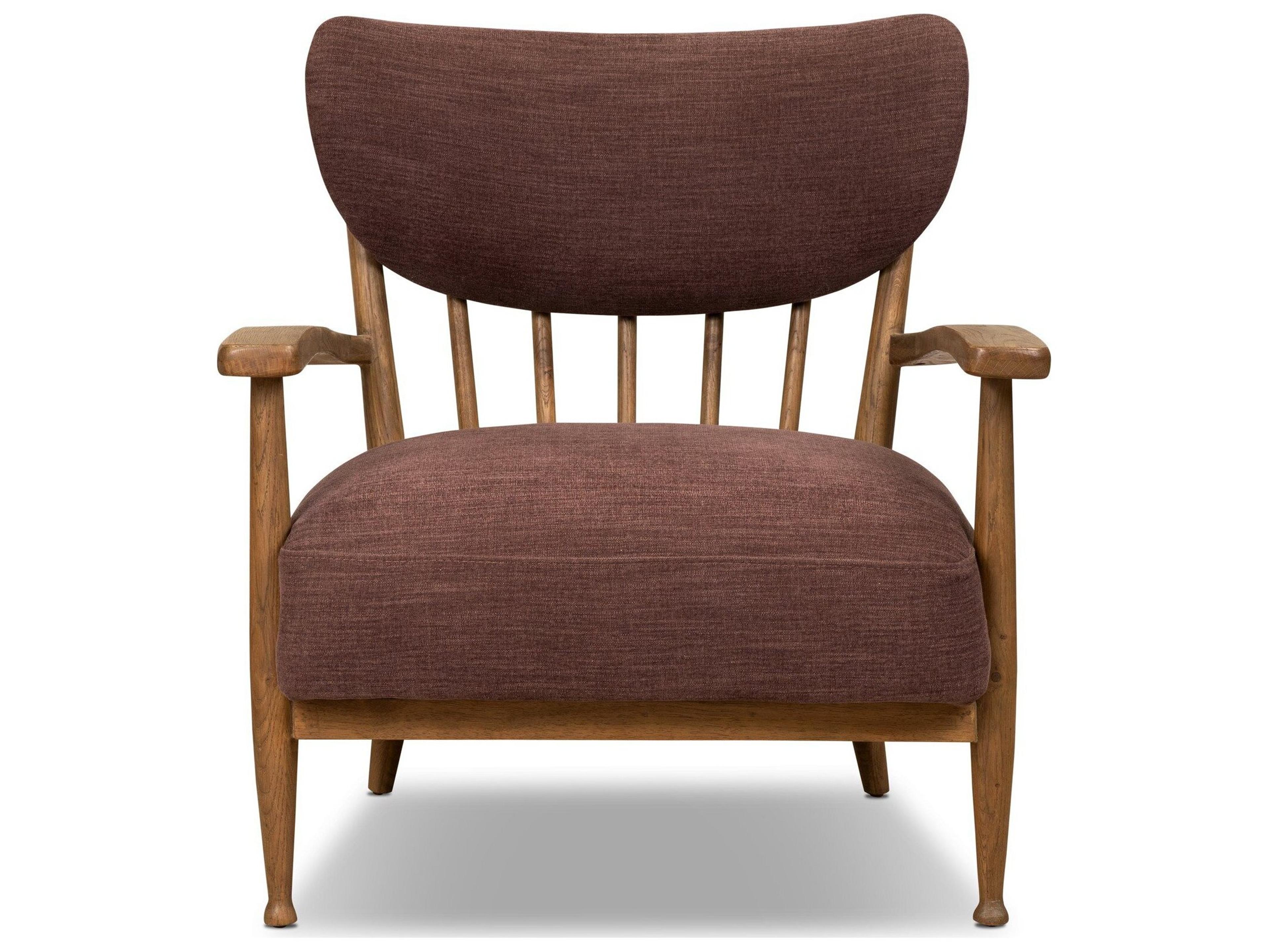 Four Hands Berman Laughlin Plum Accent Chair