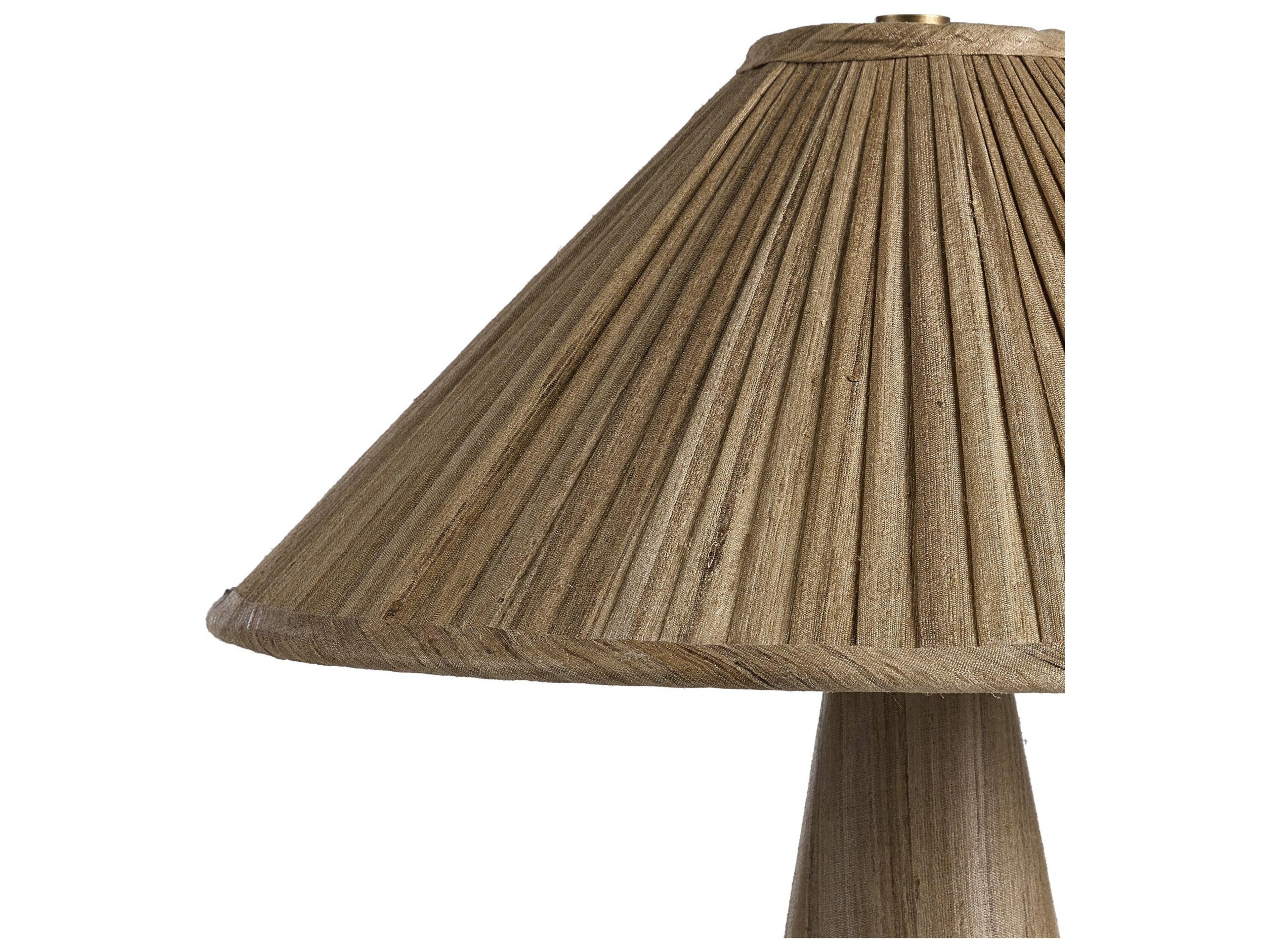 Four Hands Hutton Antique Brass Traditional Table Lamp