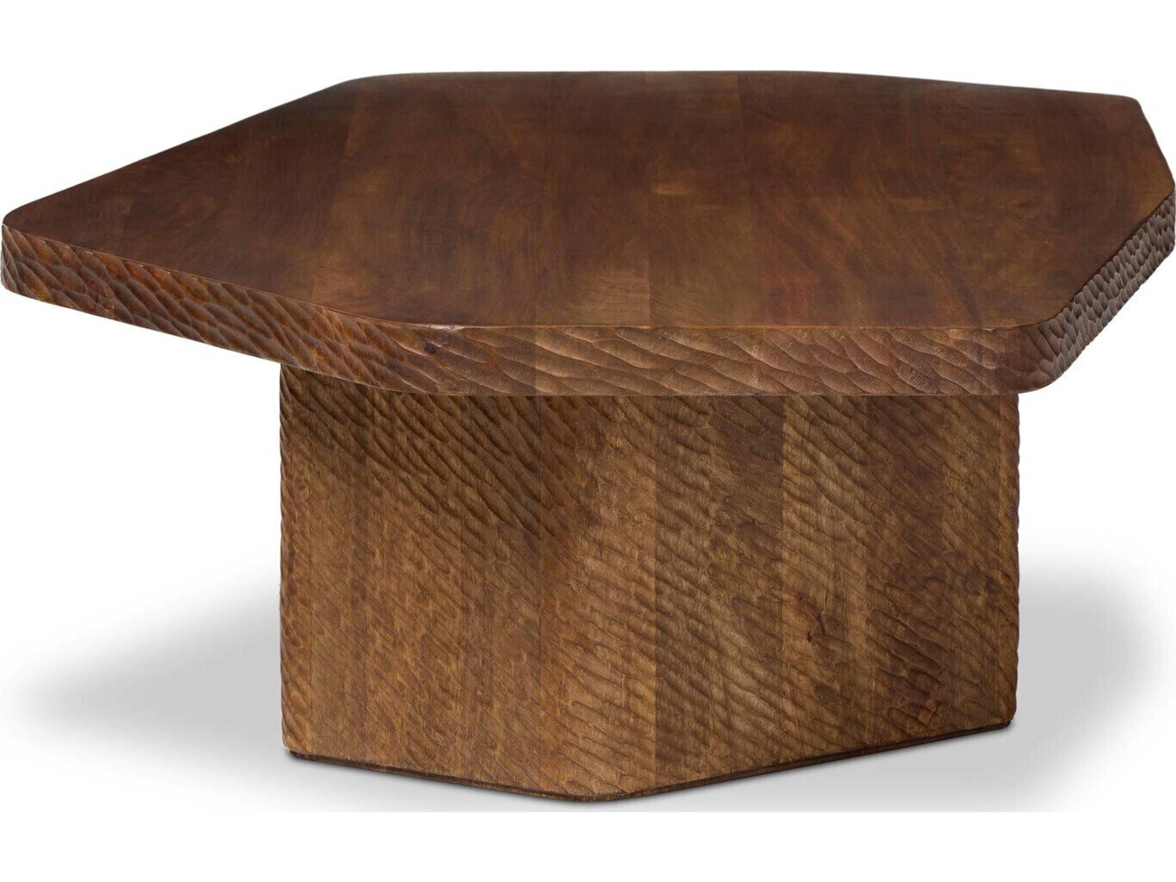 Four Hands Prescott Rectangular Wood Coffee Table