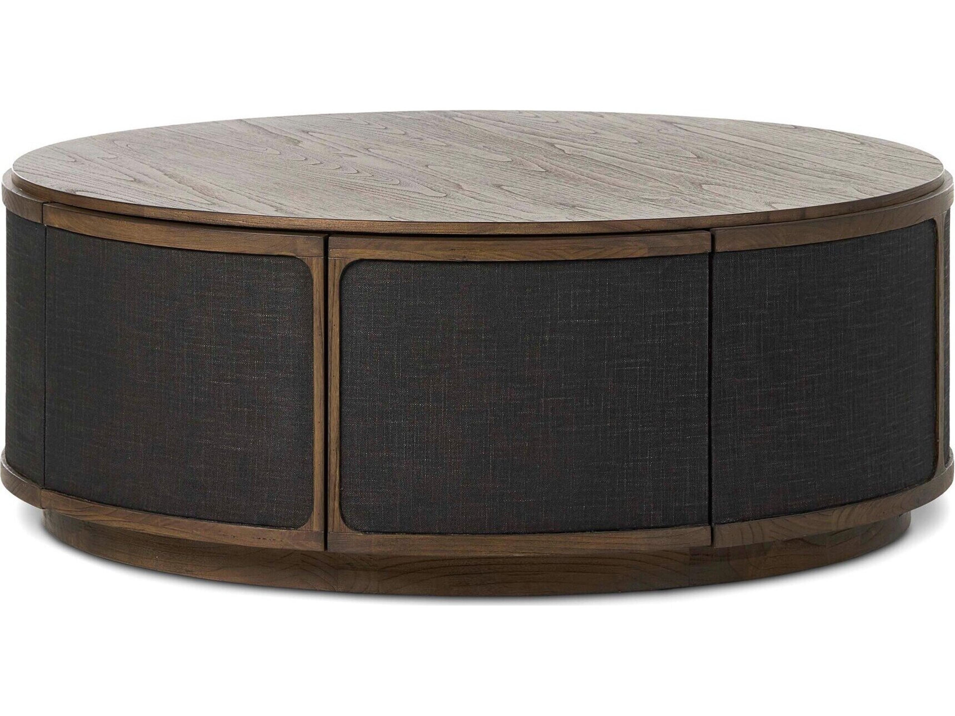 Callahan Round Wood Coffee Table