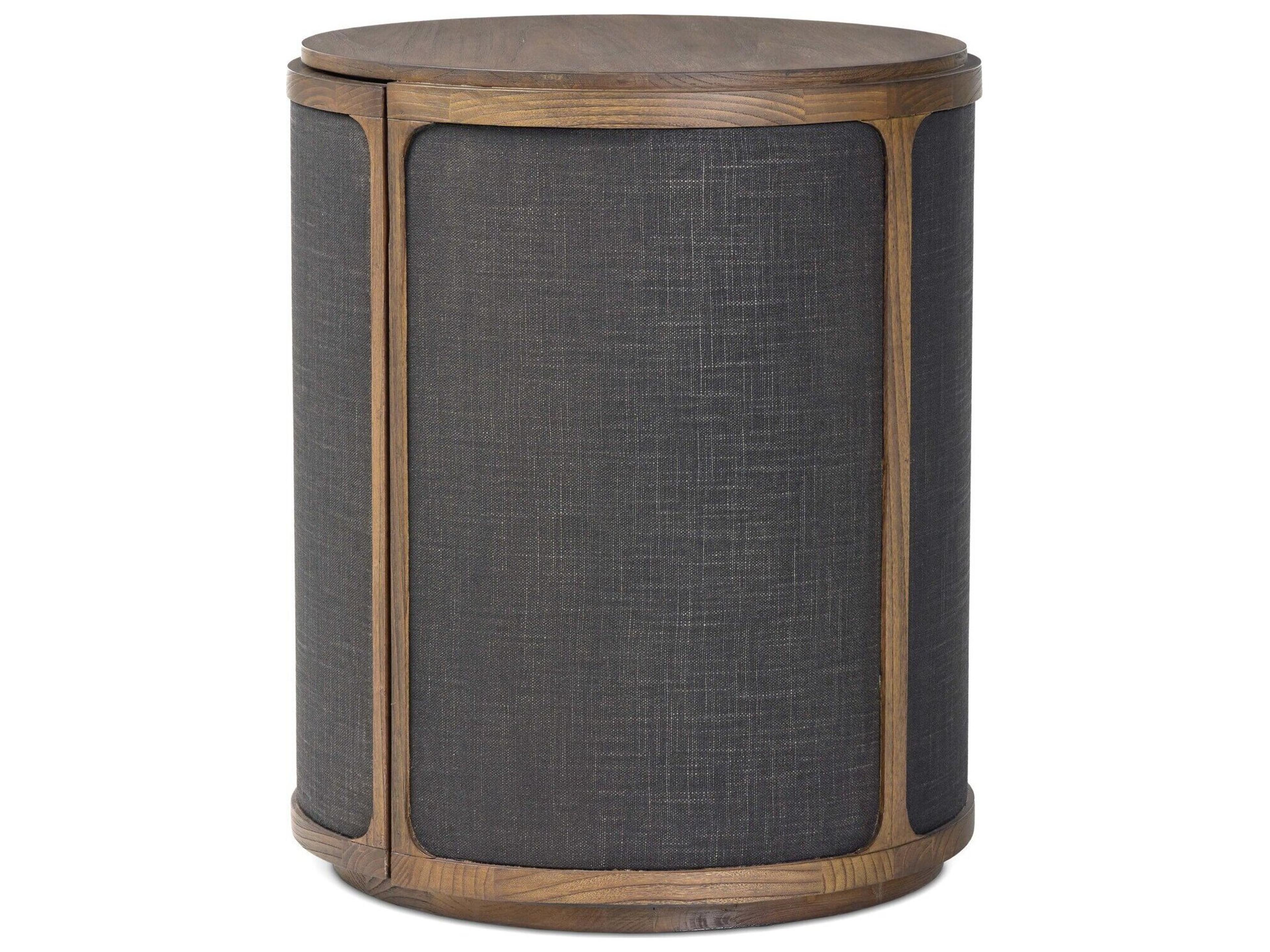 Four Hands Callahan Round Wood End Table