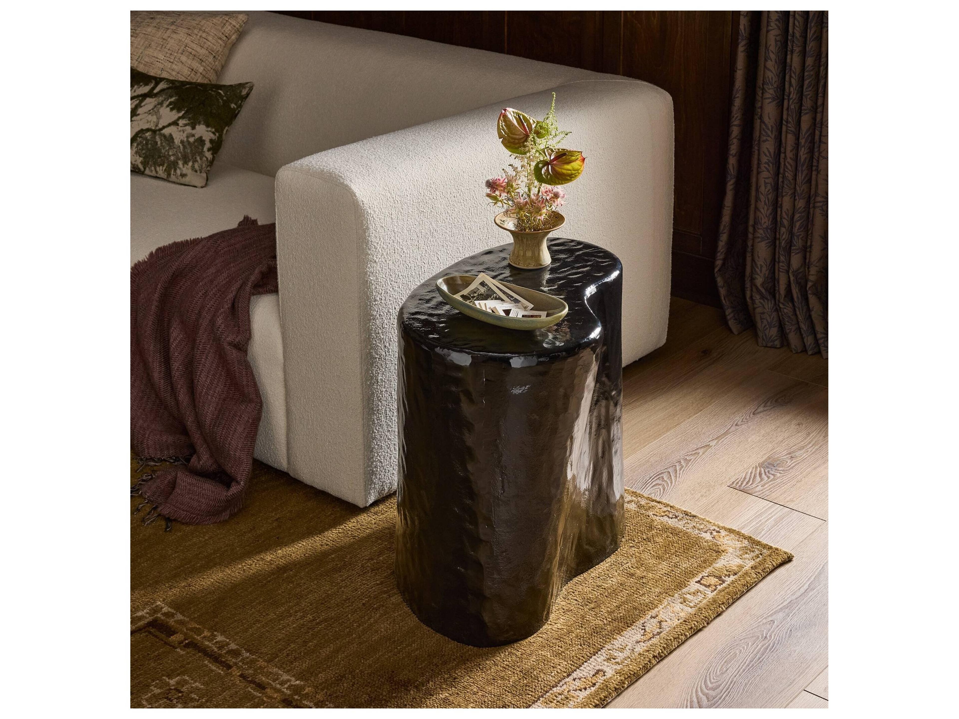 Four Hands Asher Metal End Table