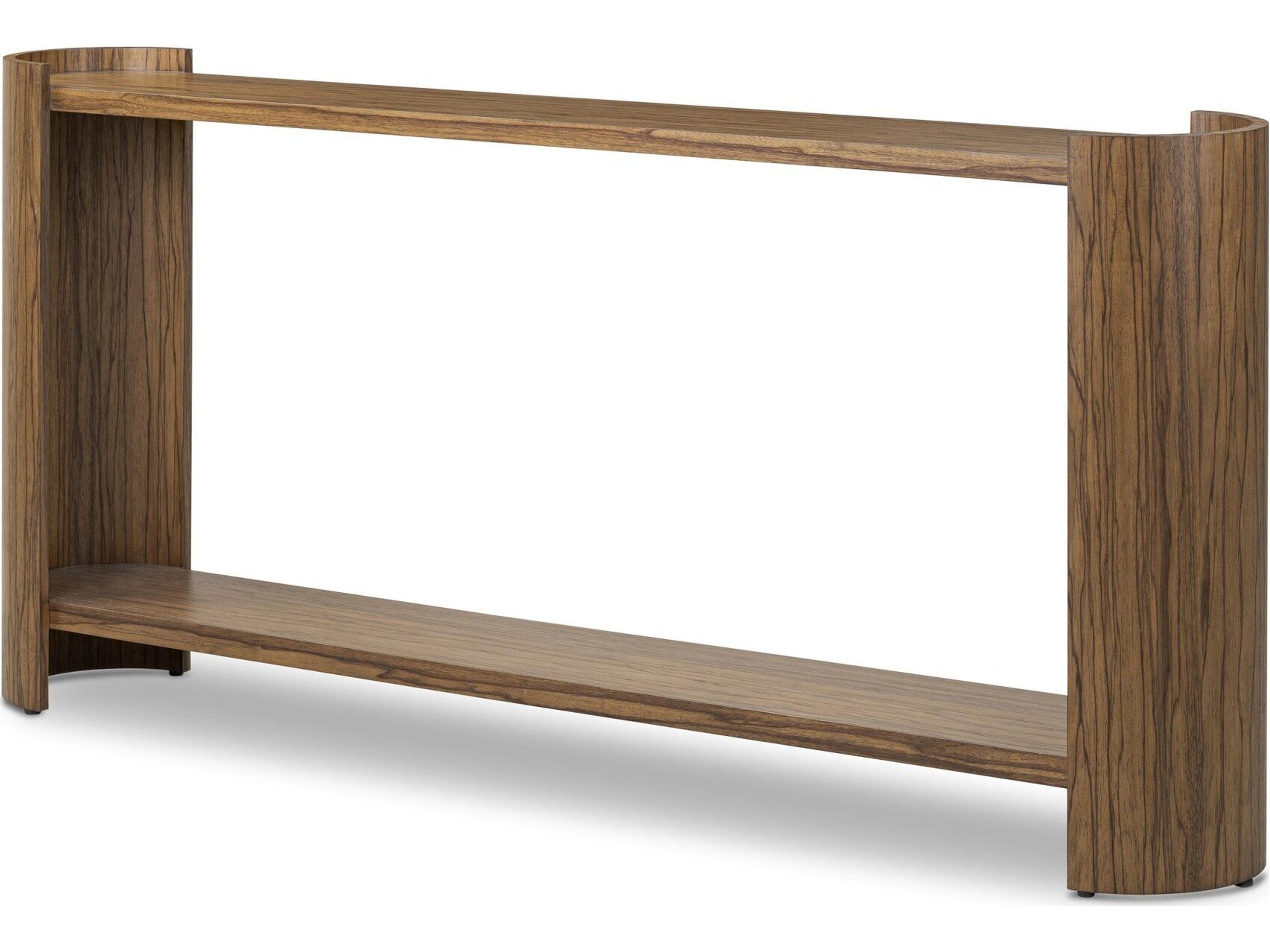 Albert Rectangular Wood Console Table