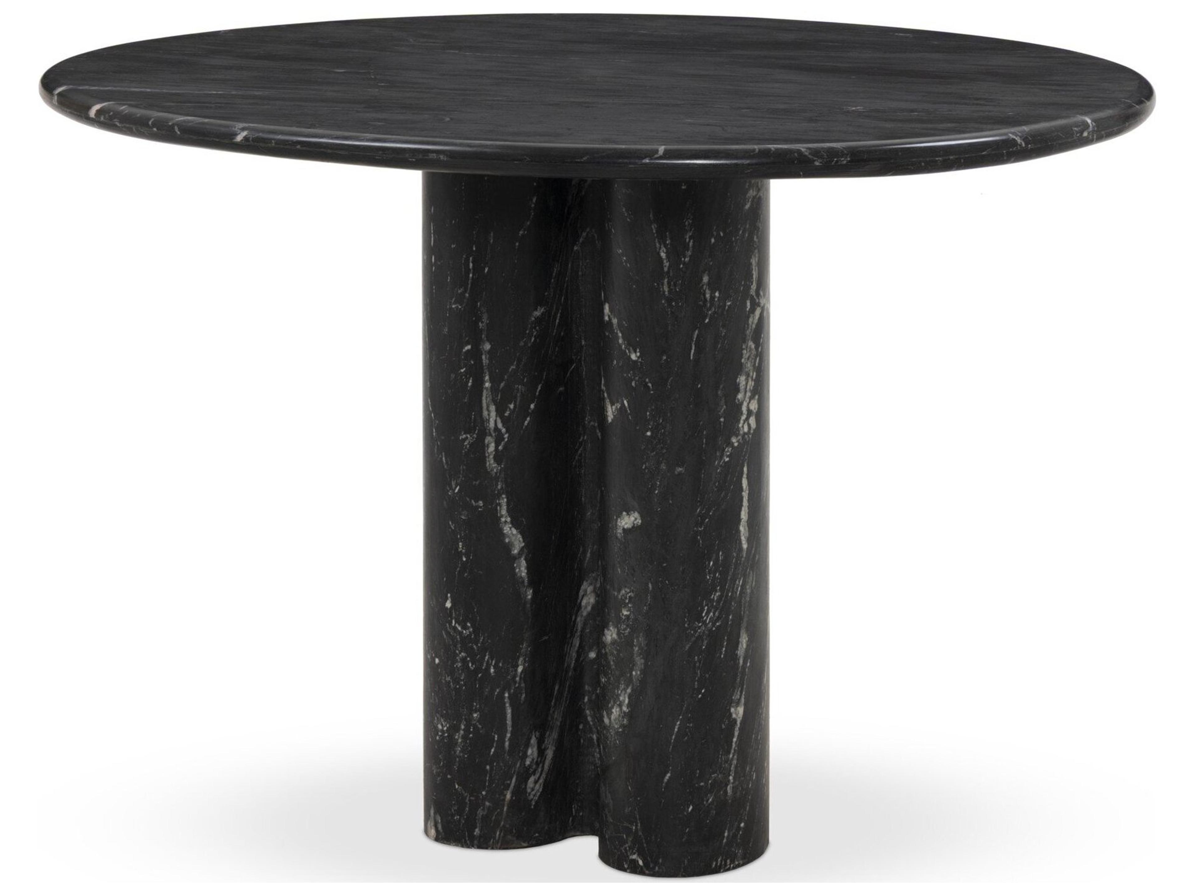 Rockwell Round Marble Dining Table