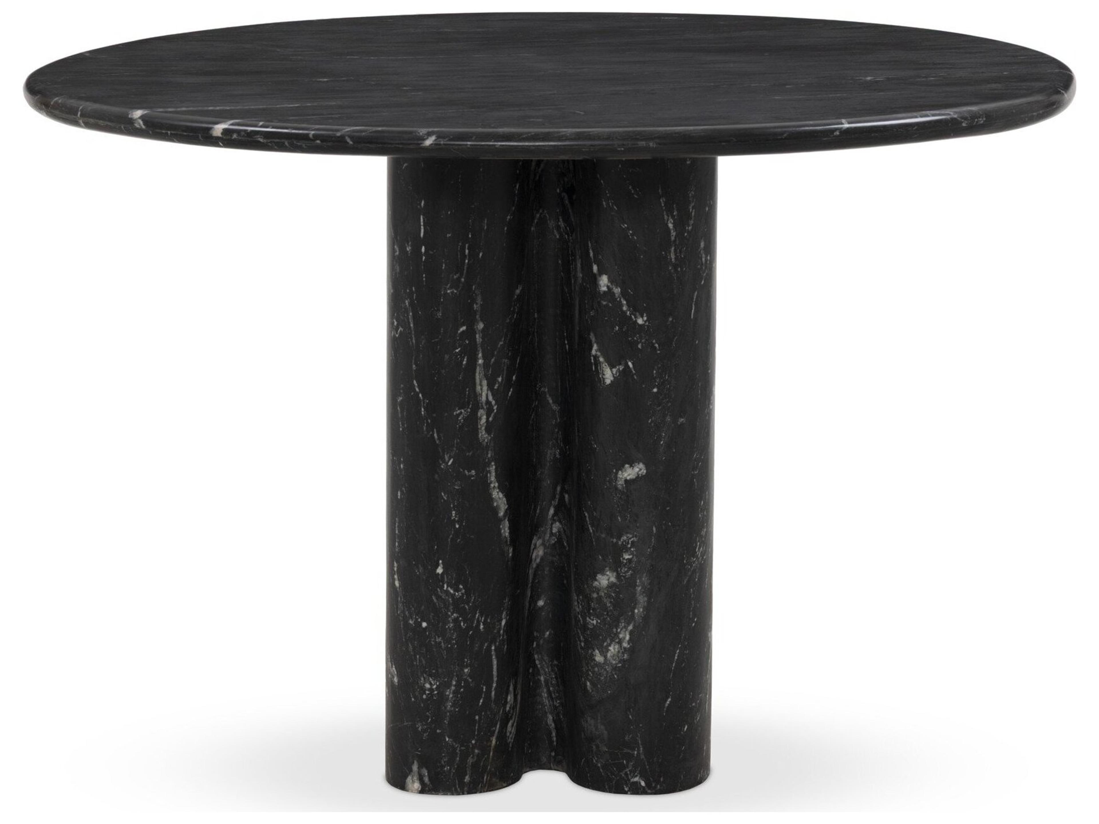 Four Hands Rockwell Round Marble Dining Table