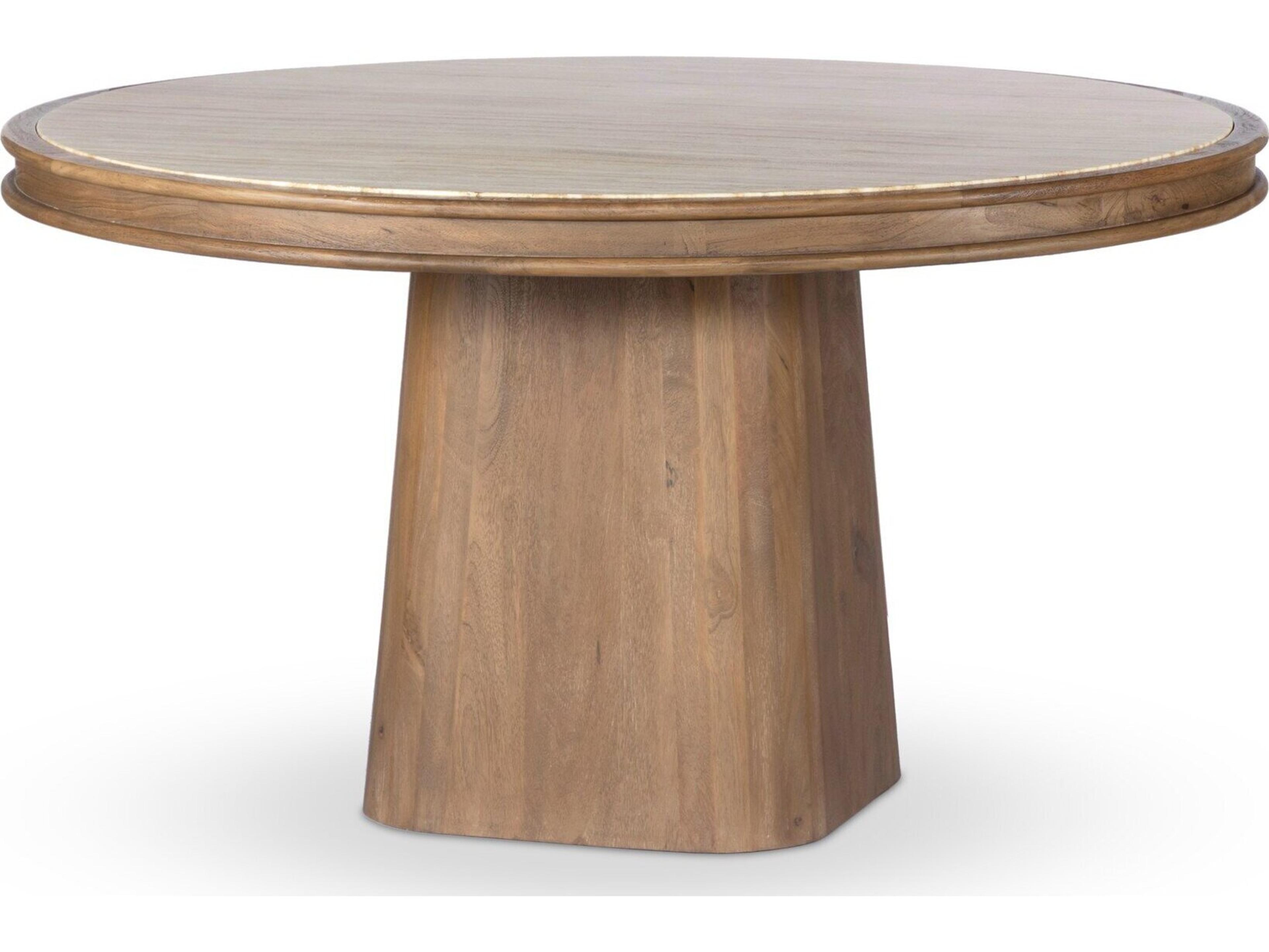 Leighton Round Stone Dining Table