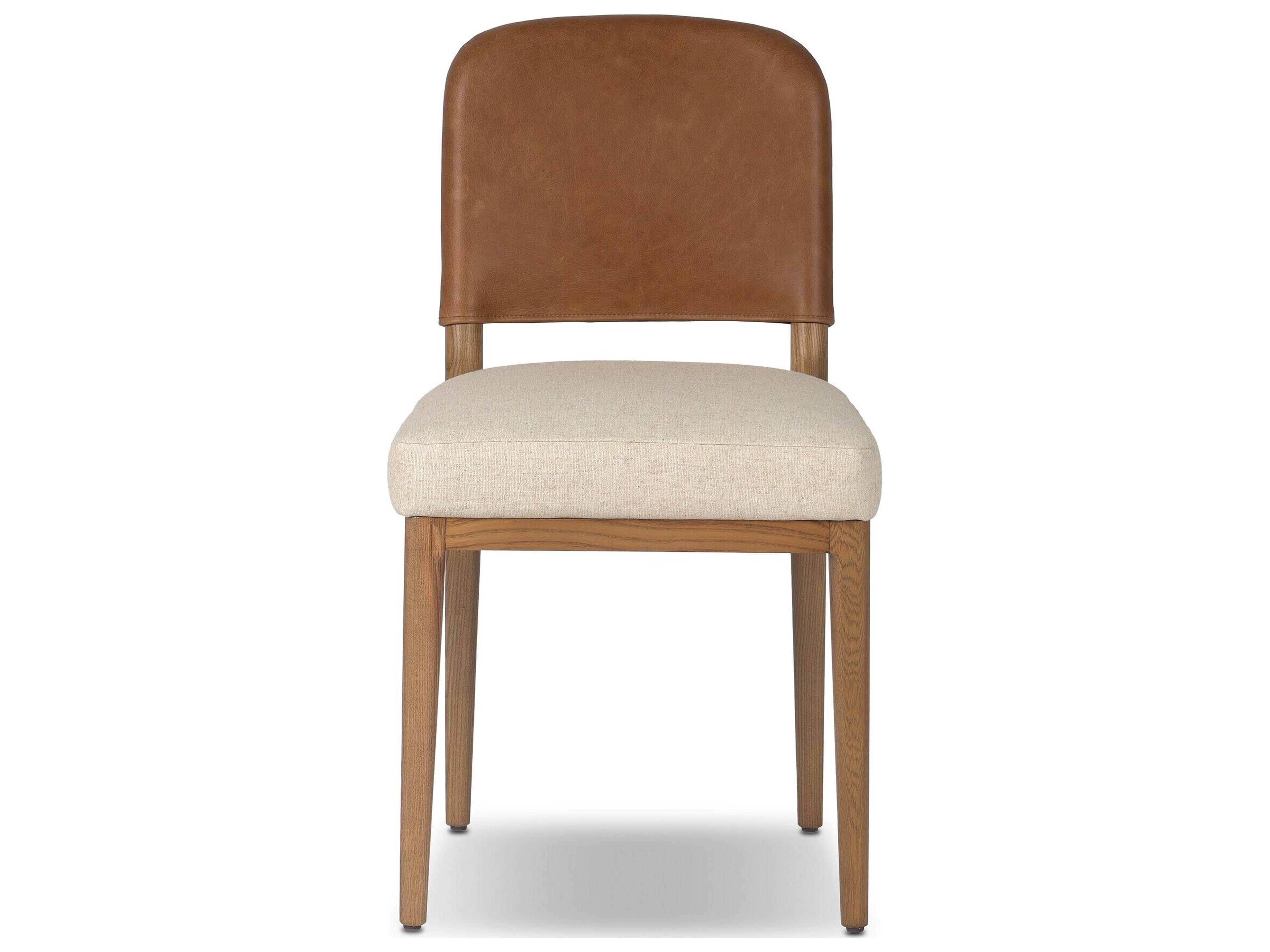 Four Hands Houghton Antwerp Natural Armless Dining Chair
