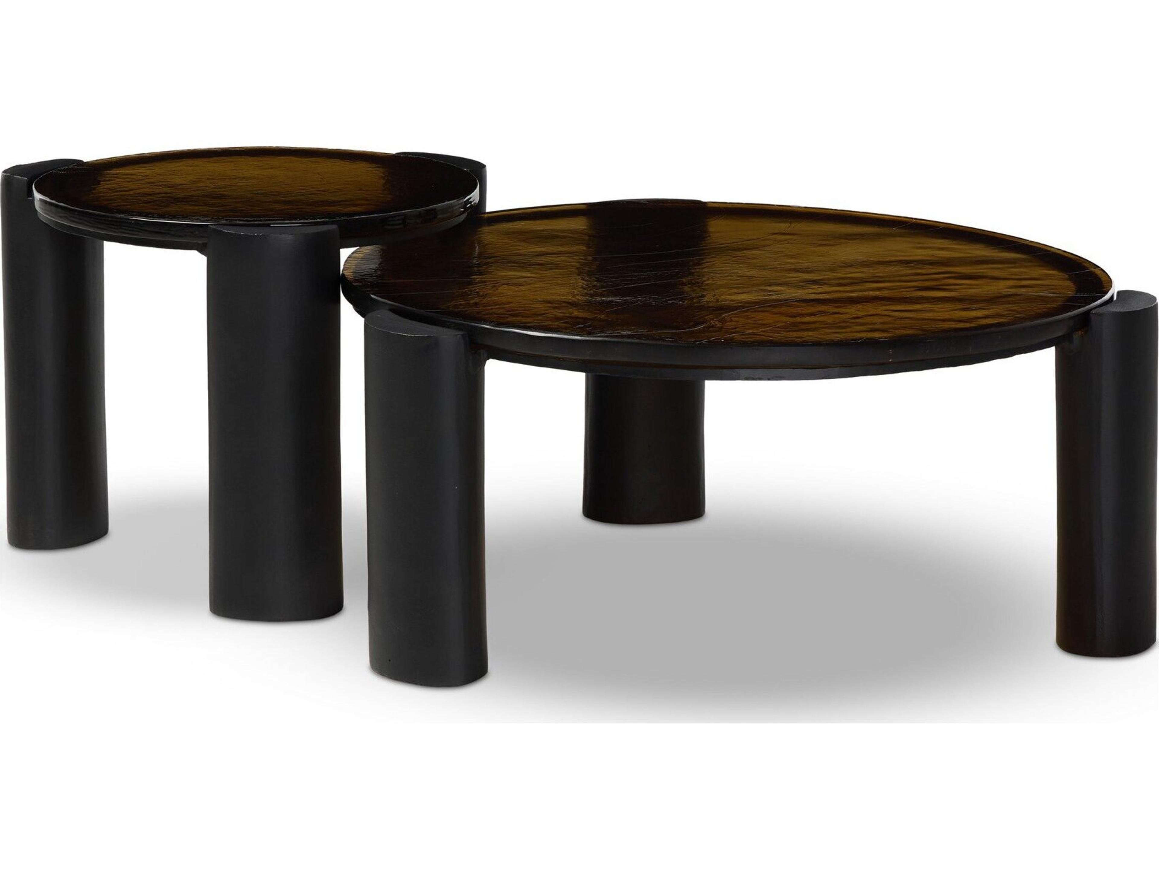 Marlow Round Glass Coffee Table