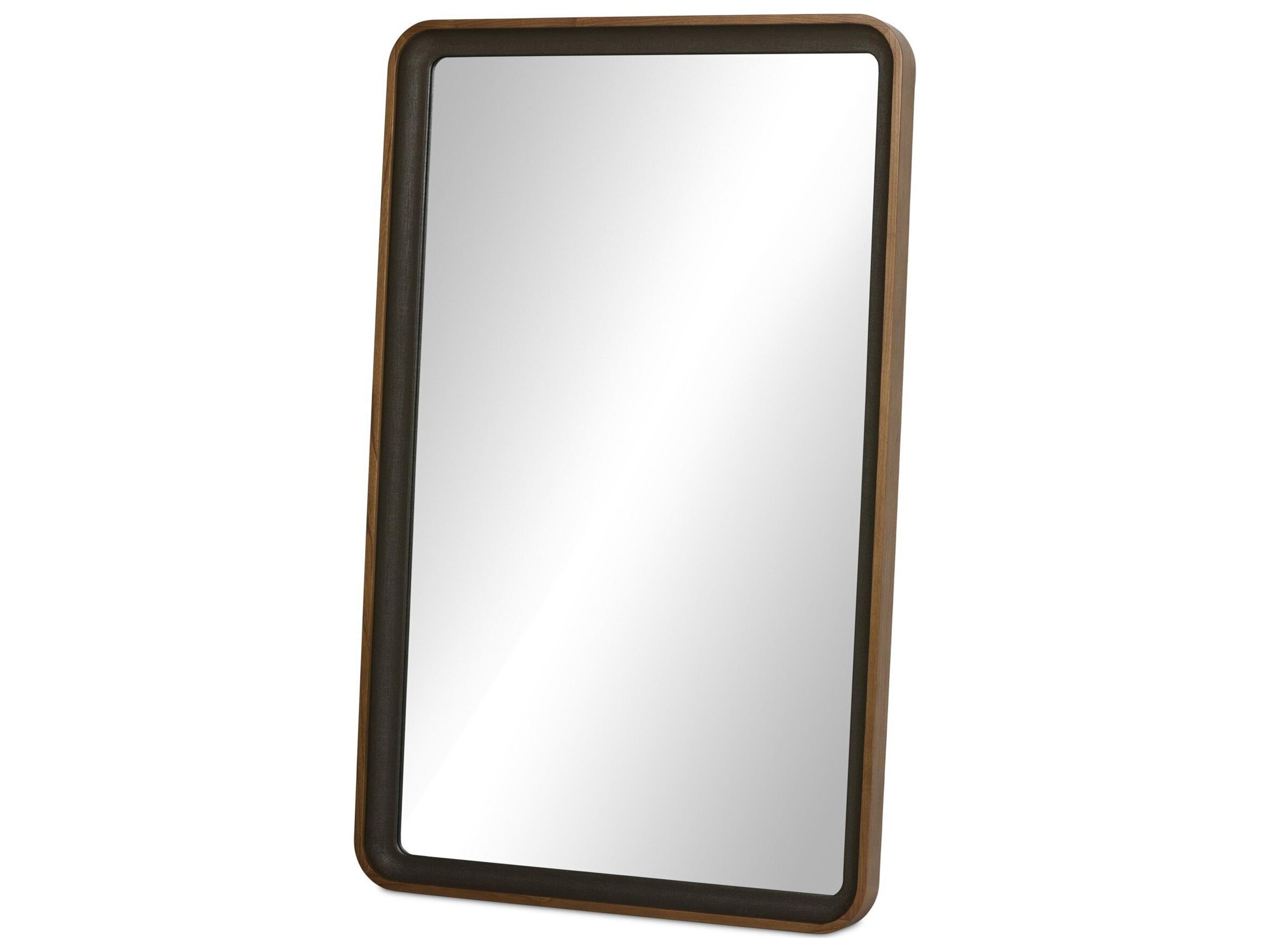 Callahan Amber Sungkai Solid Floor Mirror Rectangular