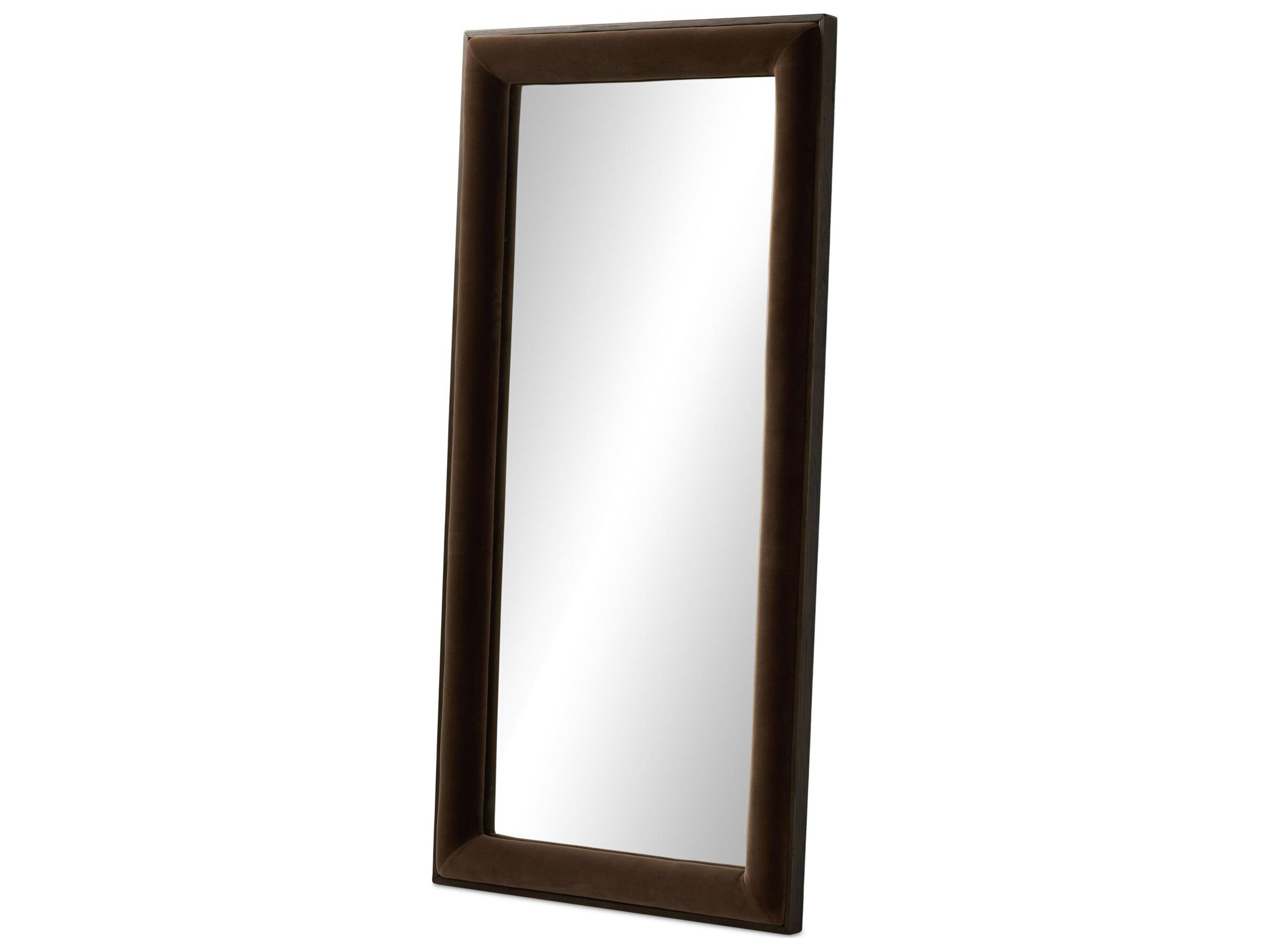 Allston Warm Ash Veneer Floor Mirror Vertical