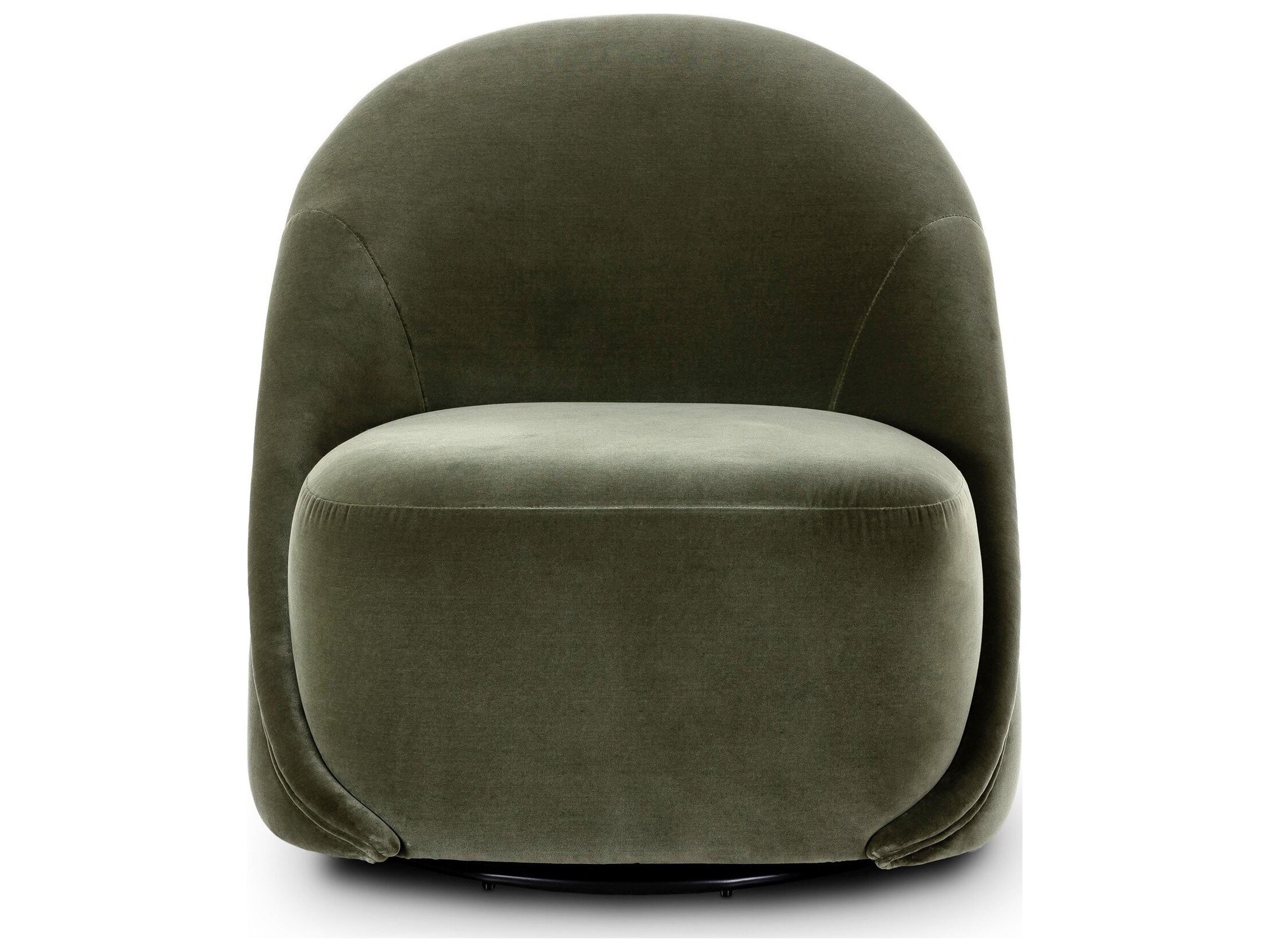 Four Hands Grayson Swivel Green Accent Chair