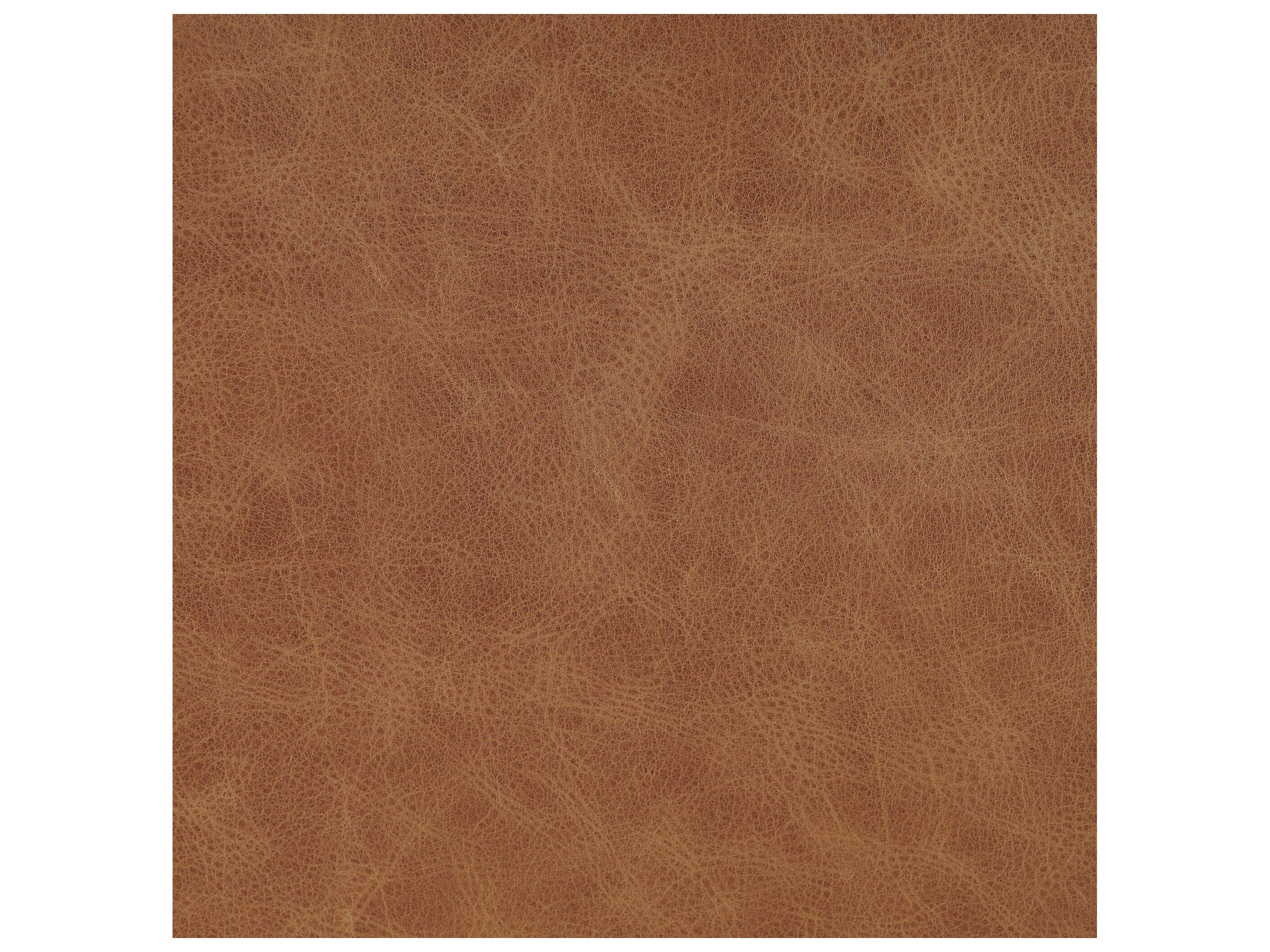 Four Hands Houghton Brown Leather Arm Dining Chair