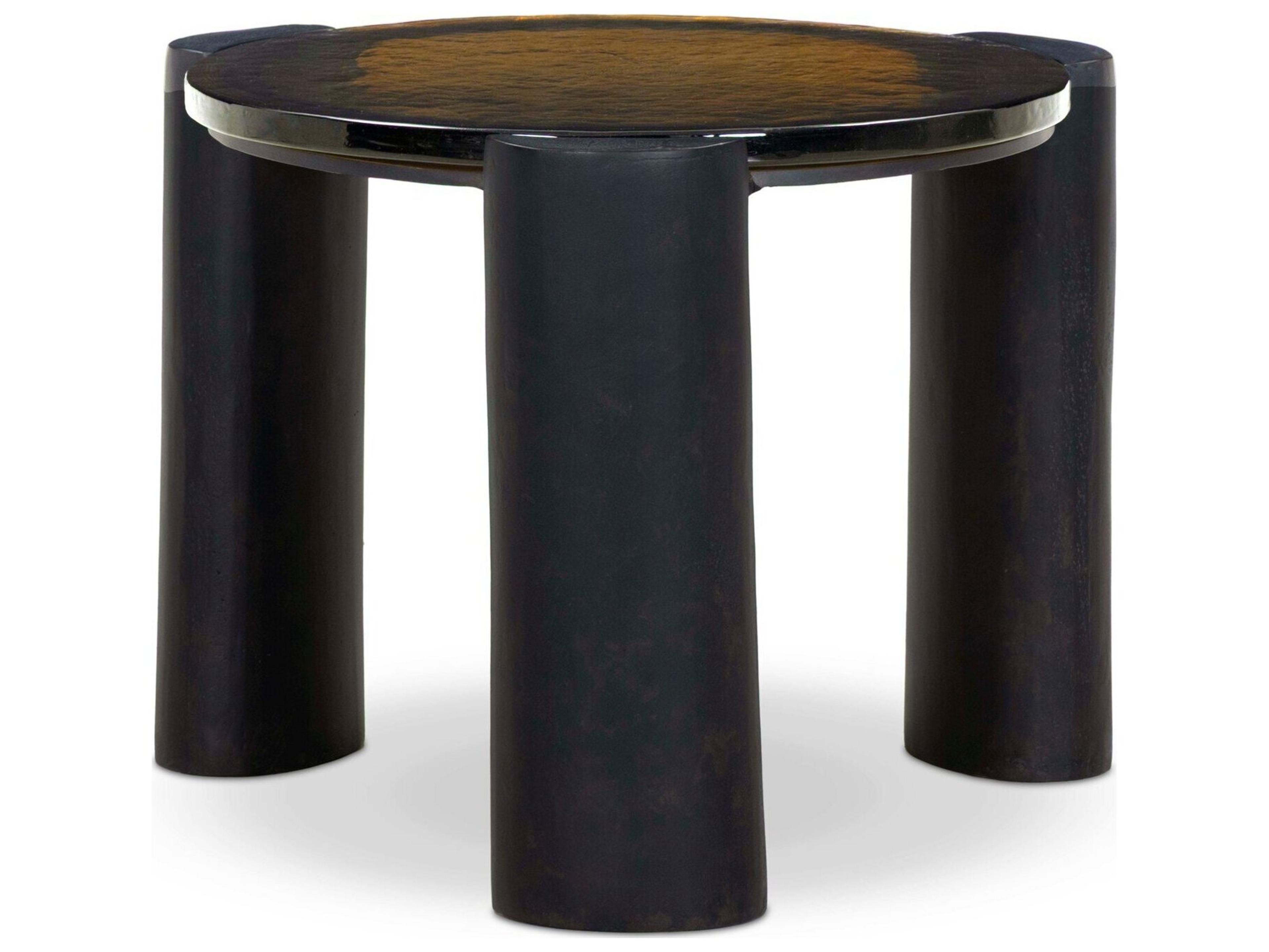 Marlow Round Glass Coffee Table