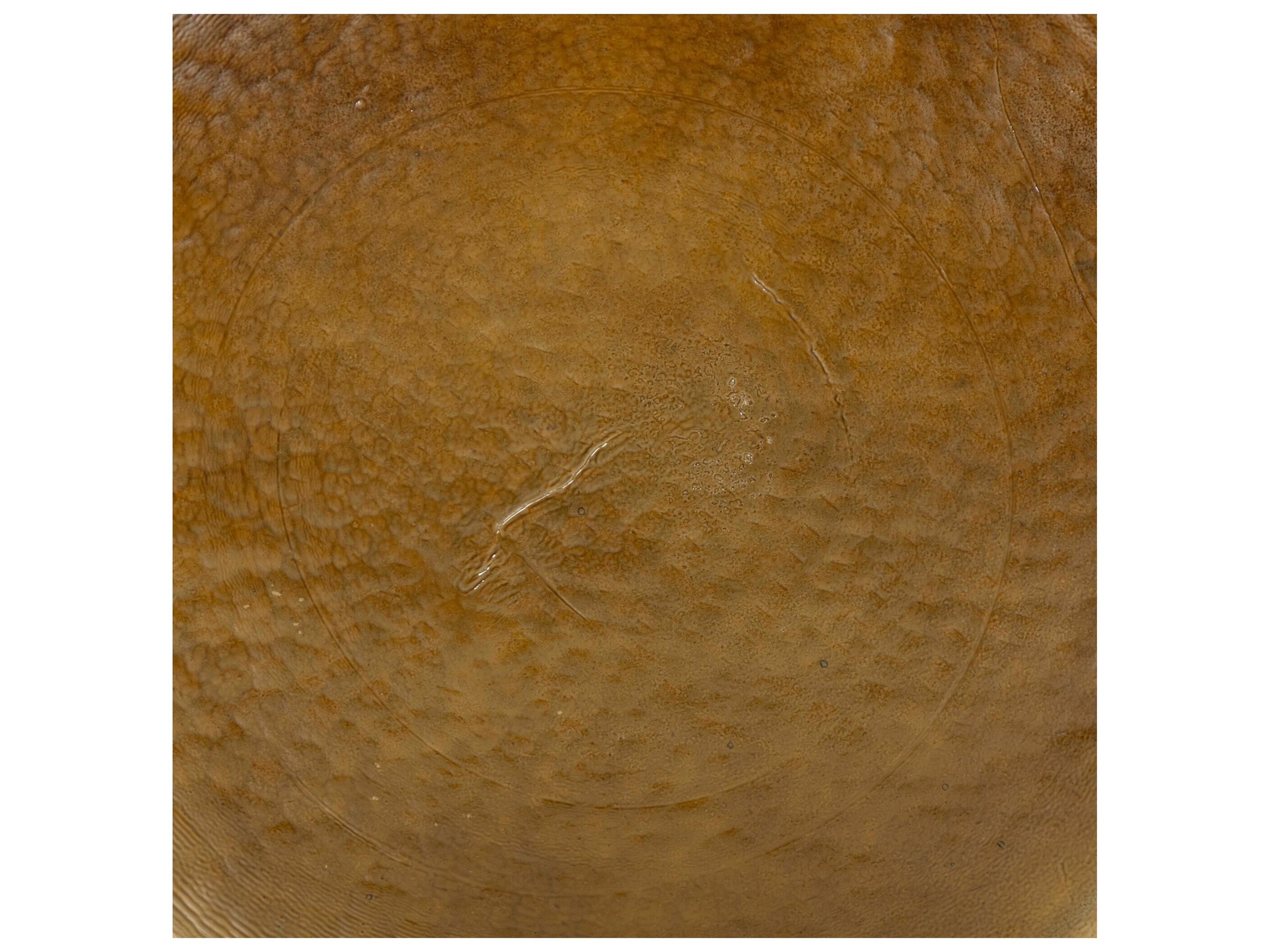 Four Hands Marlow Round Glass Coffee Table