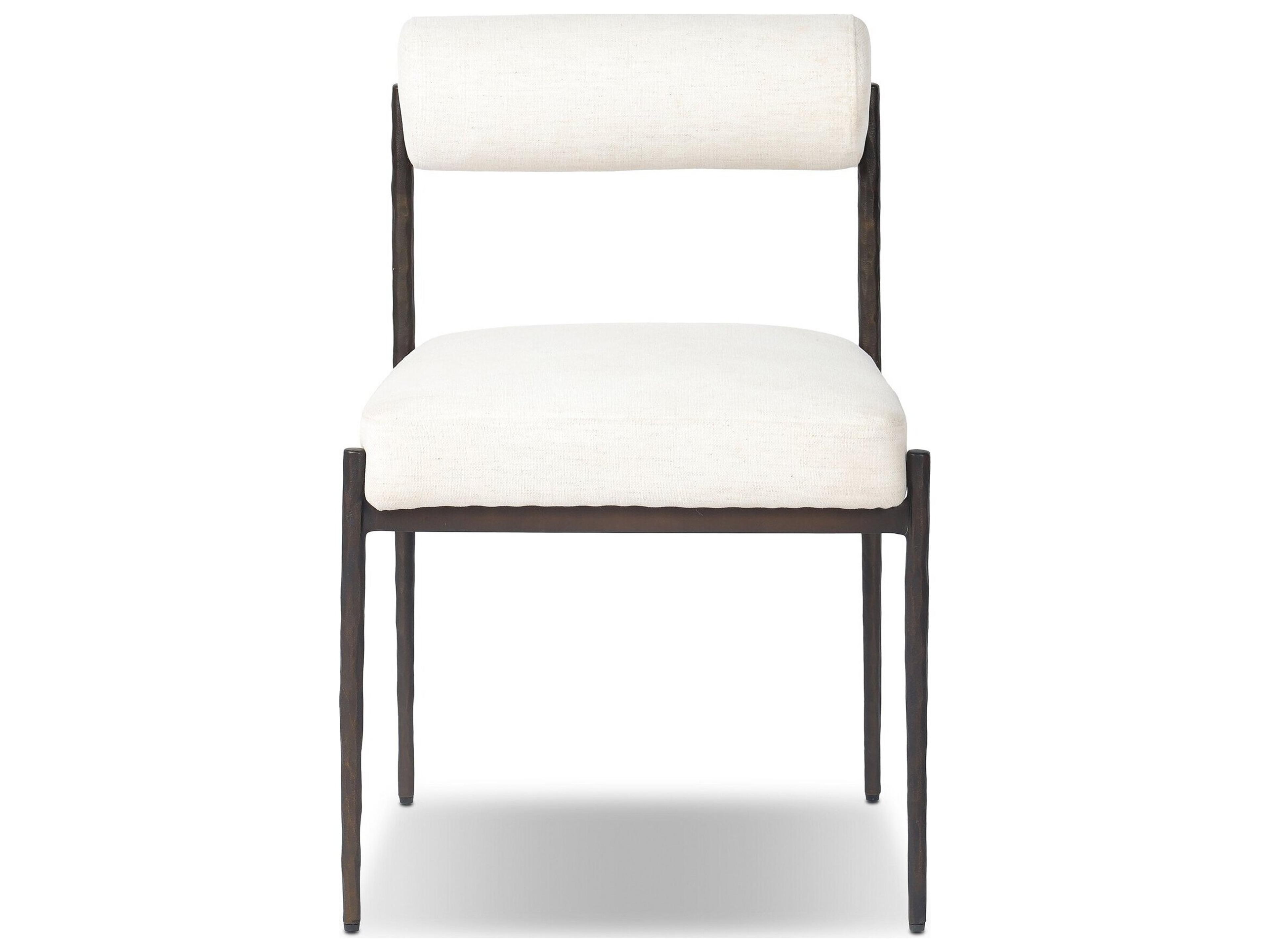 Four Hands Houghton Crypton Nomad Snow Armless Dining Chair