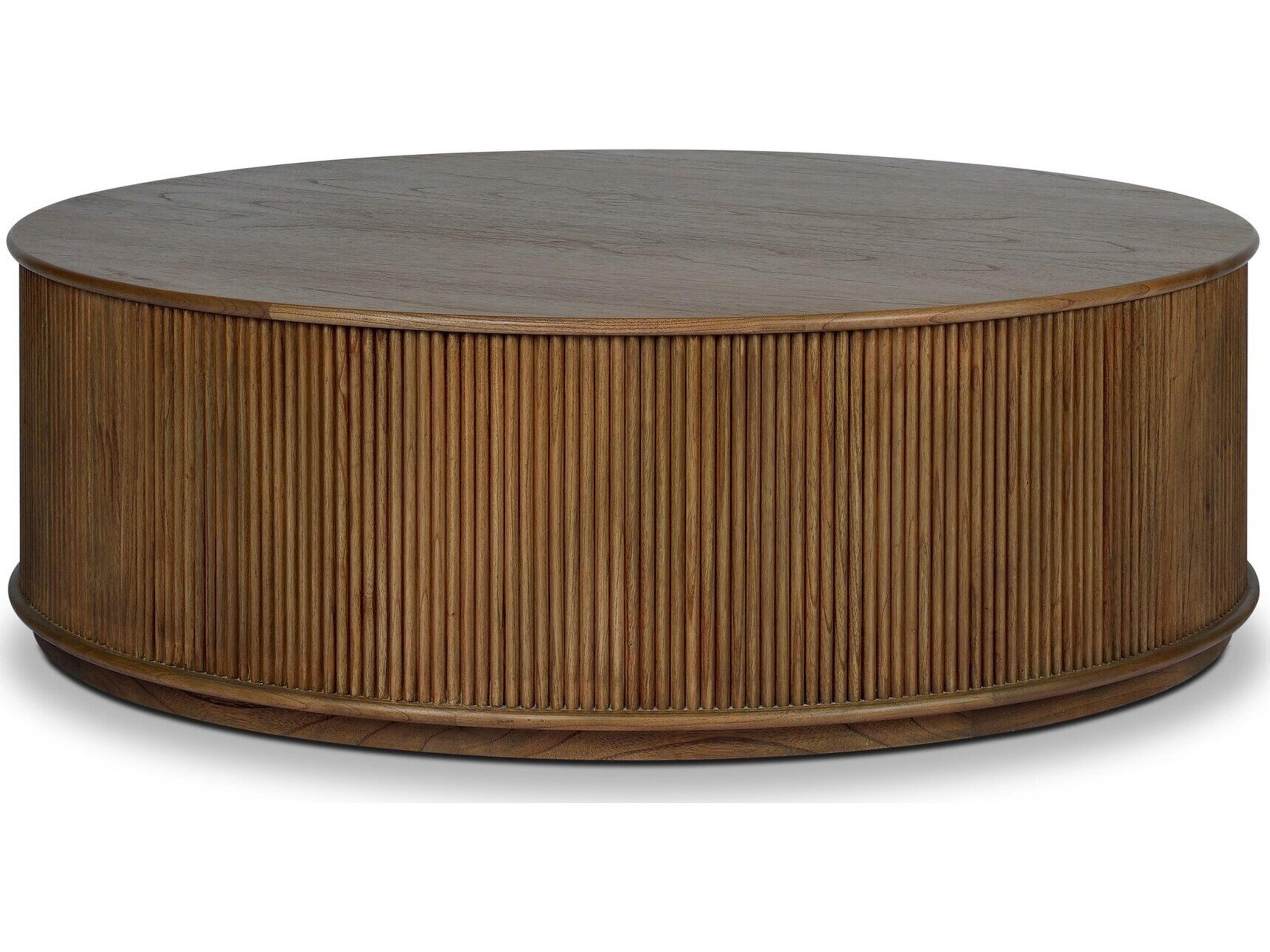 Hamilton Round Wood Coffee Table