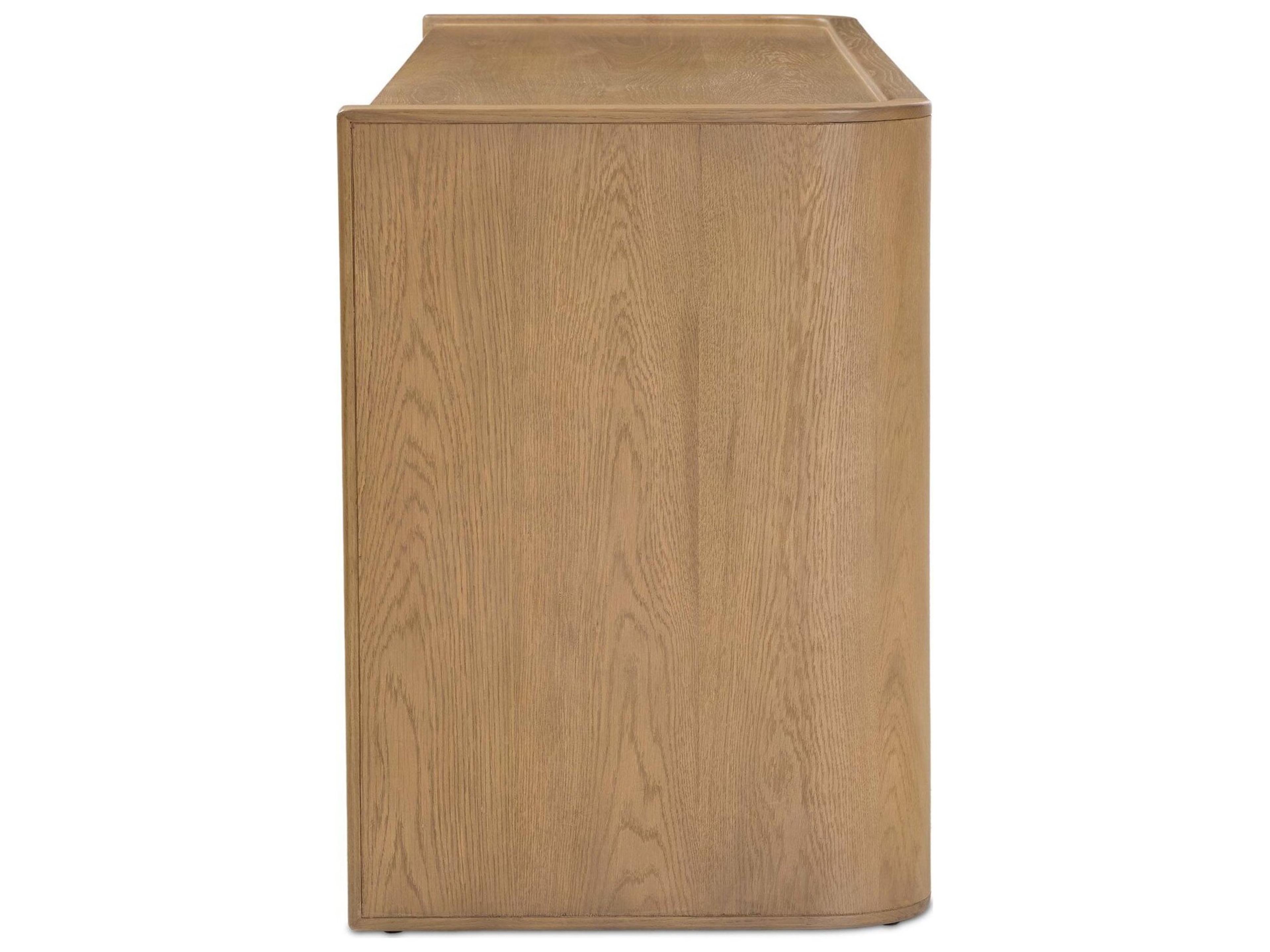 Four Hands Callahan 72" Sandy Oak Veneer Media Console