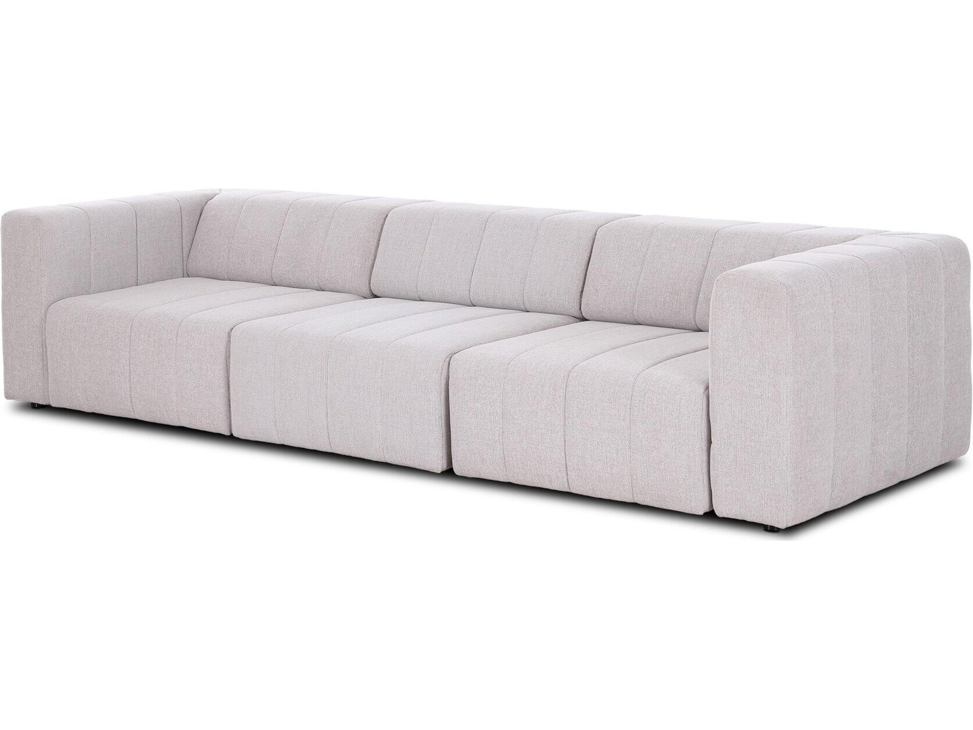 Grayson Tan Upholstered Sectional Sofa