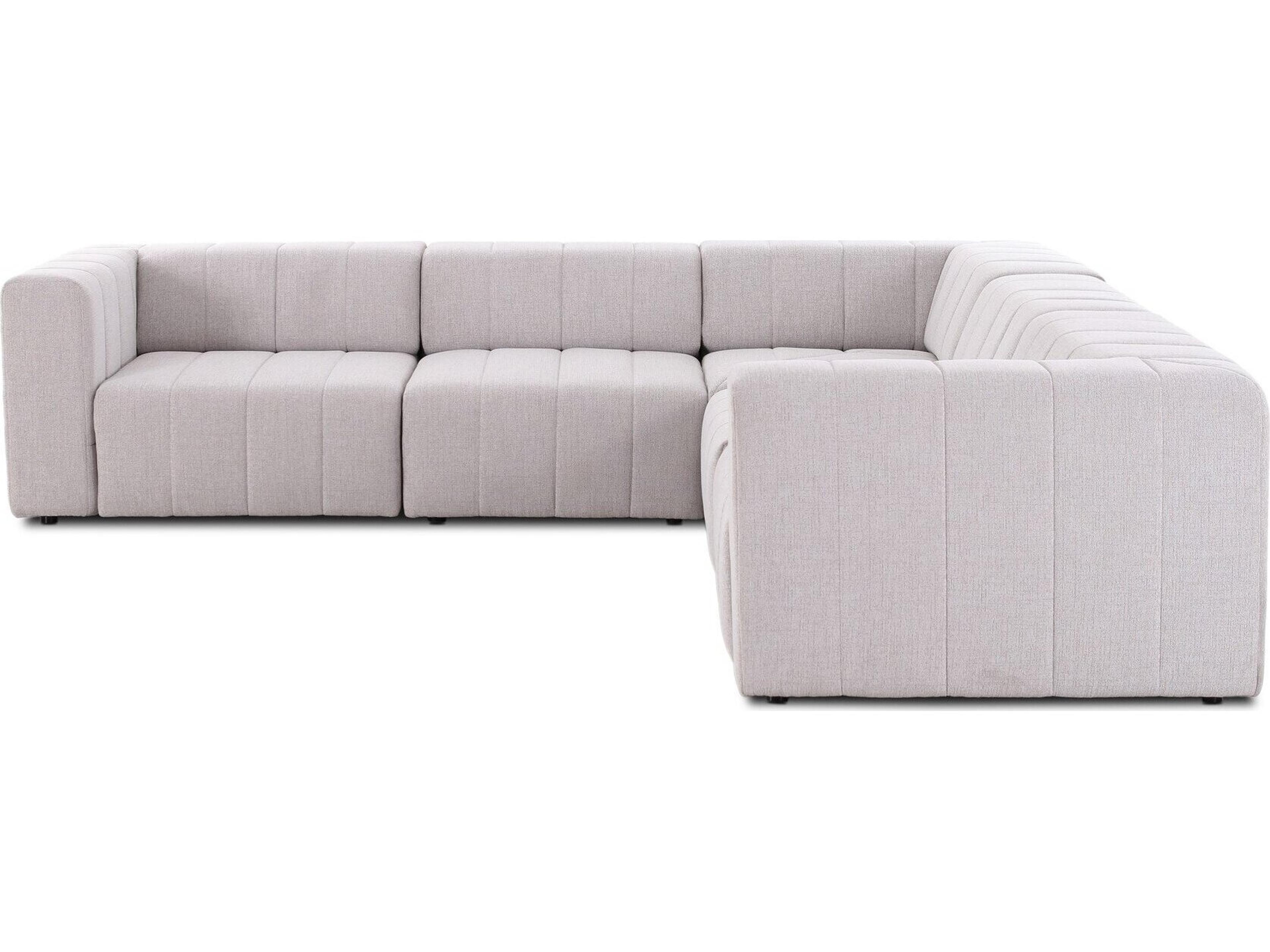 Four Hands Grayson Tan Upholstered Sectional Sofa