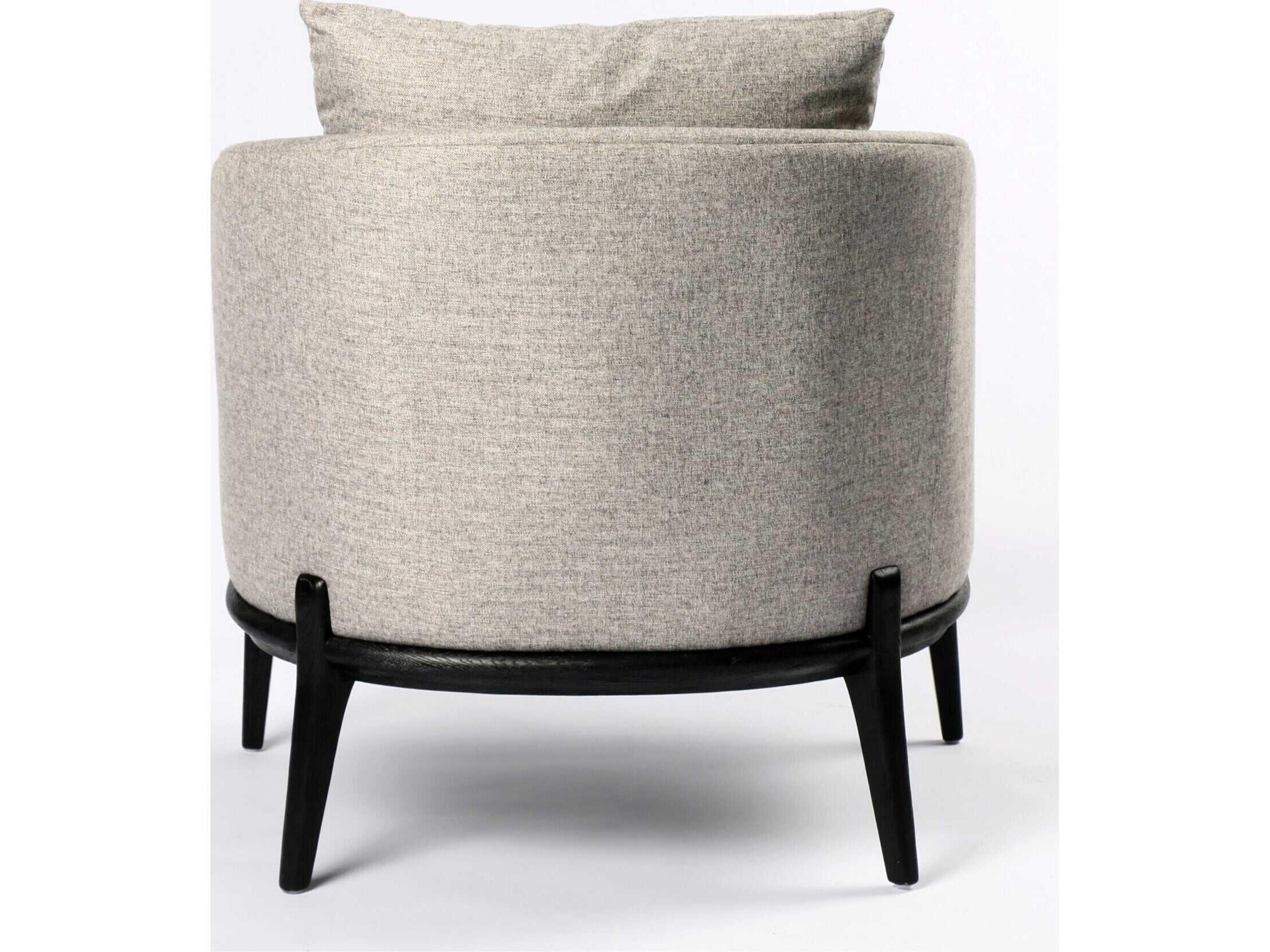 Four Hands Abbott Copeland Gray Fabric Accent Chair