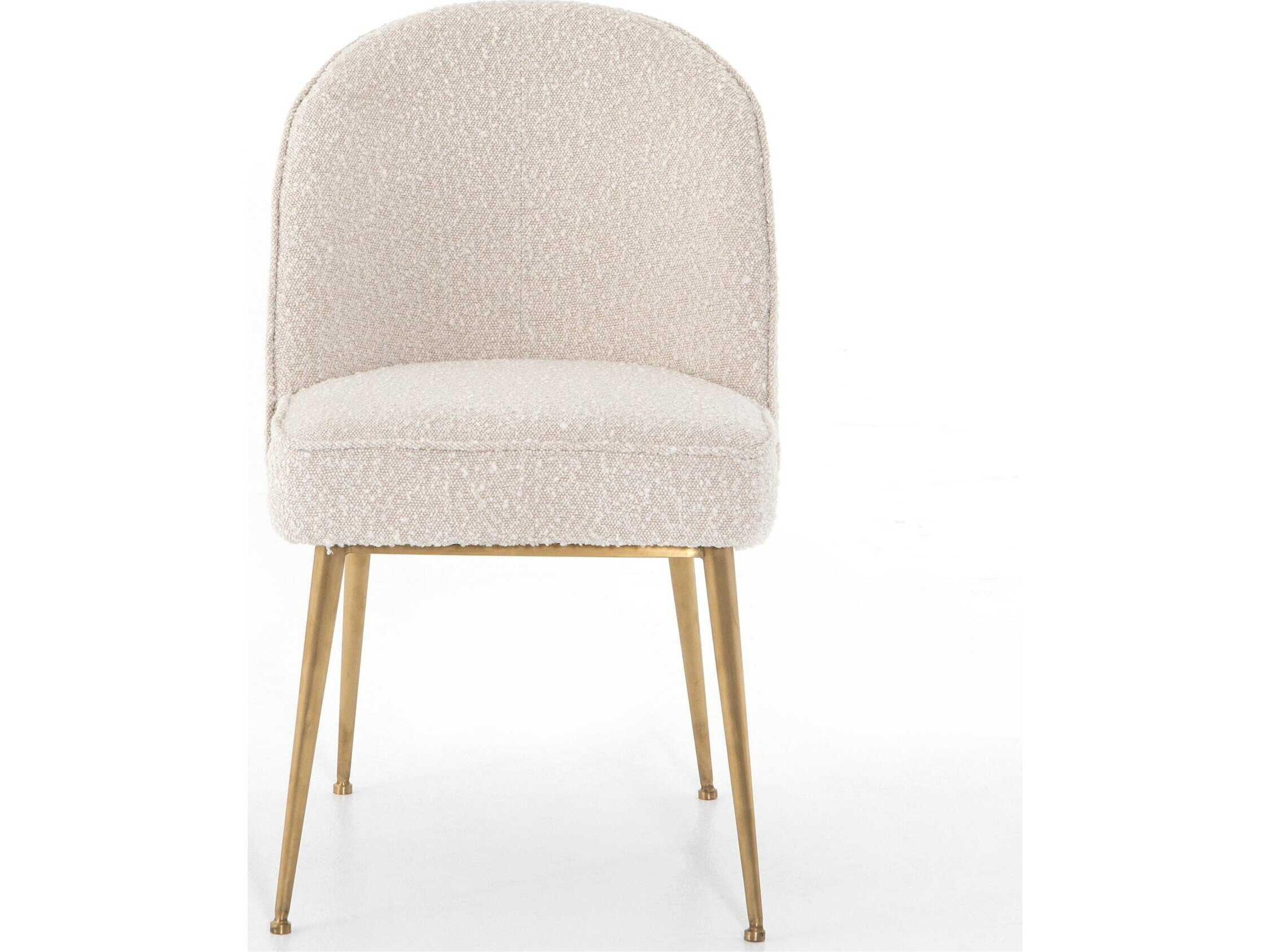 Four Hands Ashford Jolin Beige Upholstered Side Dining Chair