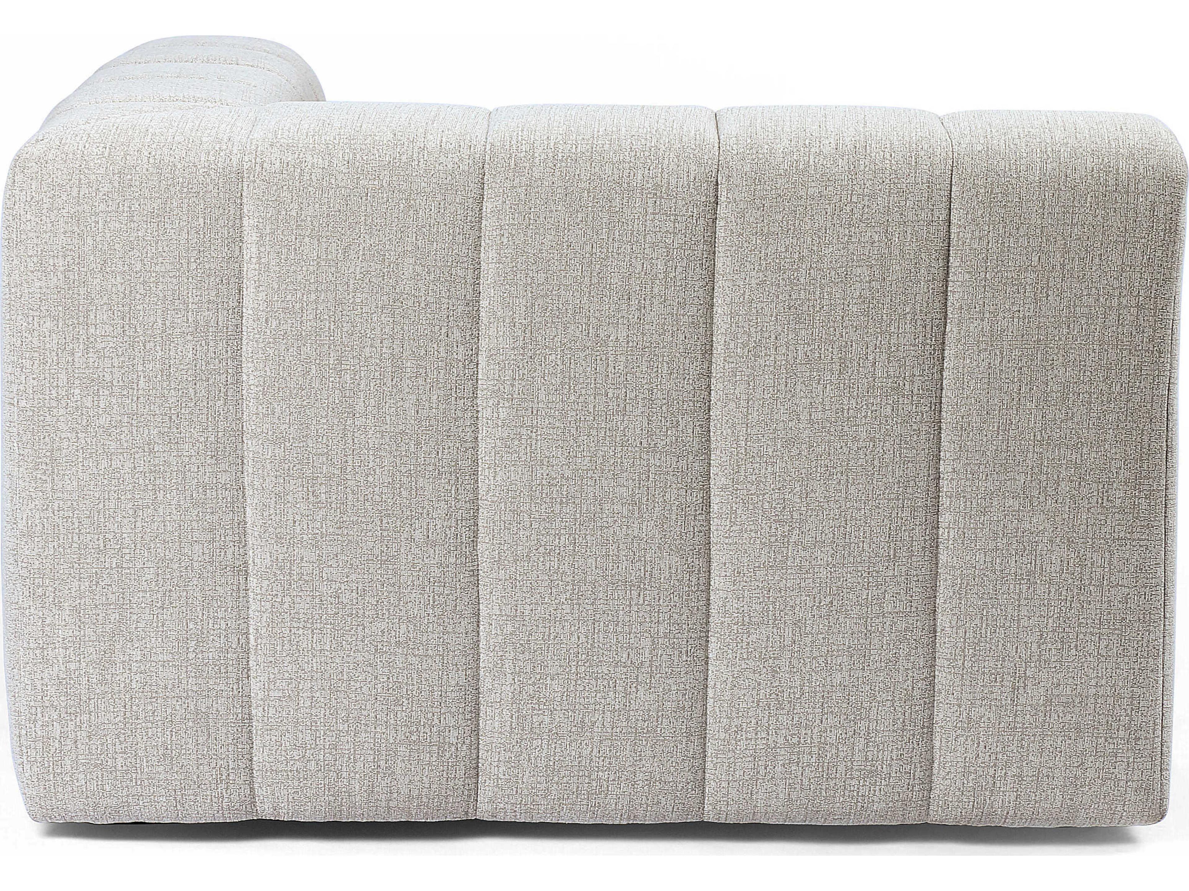 Four Hands Grayson Gray Fabric Modular Chair