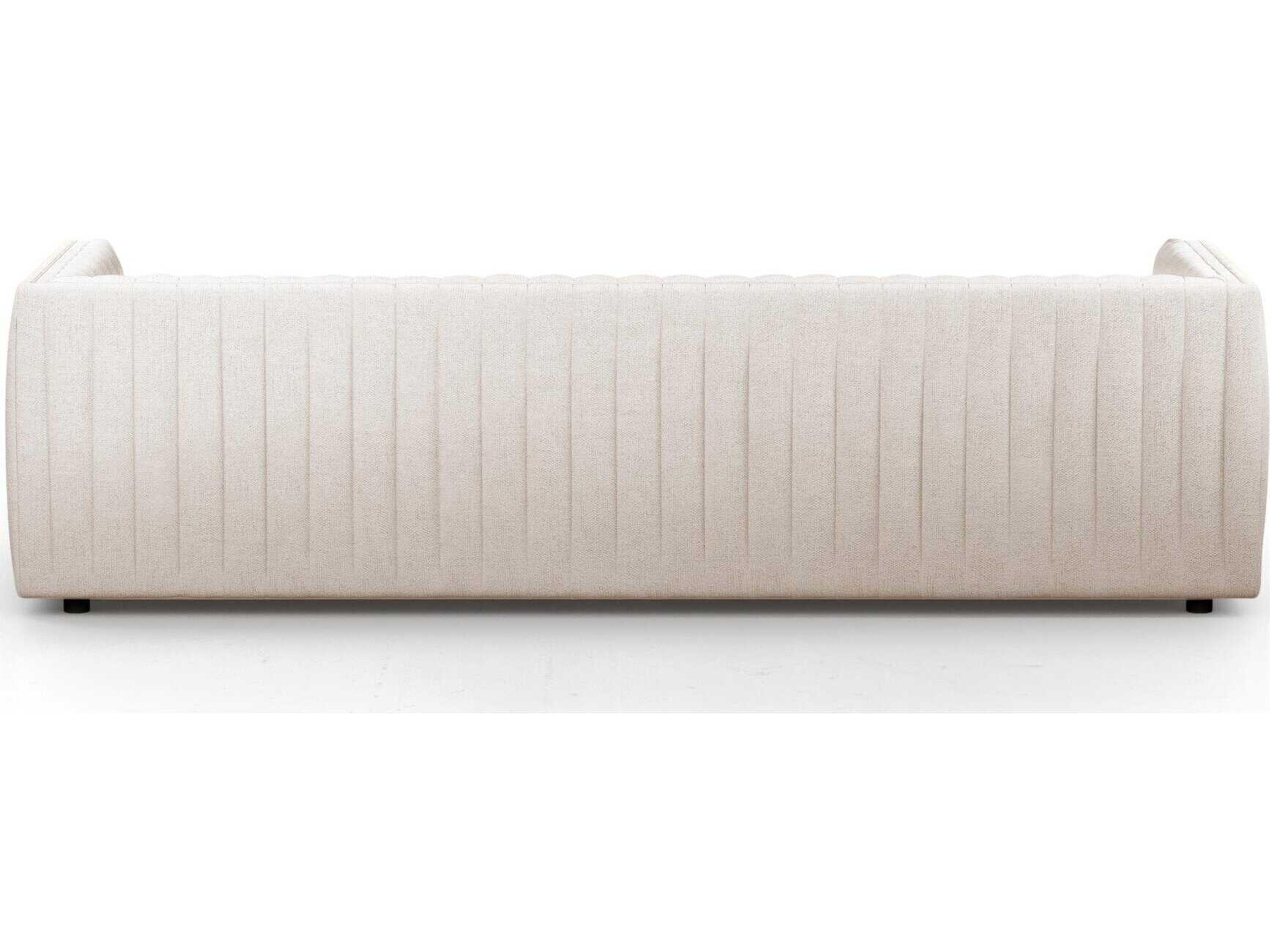 Four Hands Grayson Augustine Dover Crescent Cream Upholstered Sofa