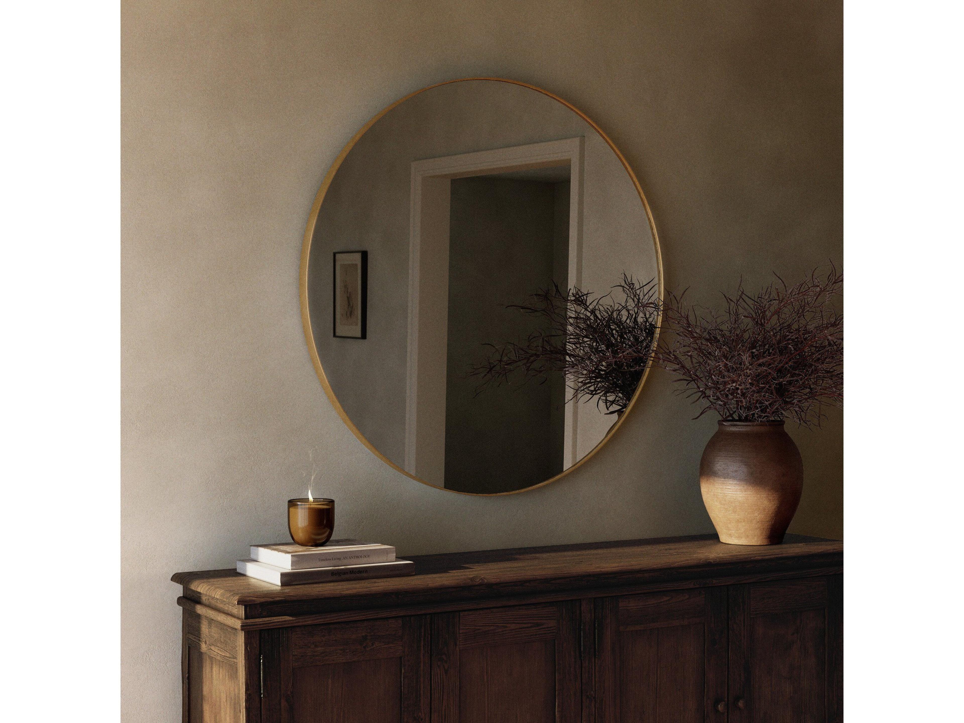 Four Hands Hughes Bellvue Round Wall Mirror
