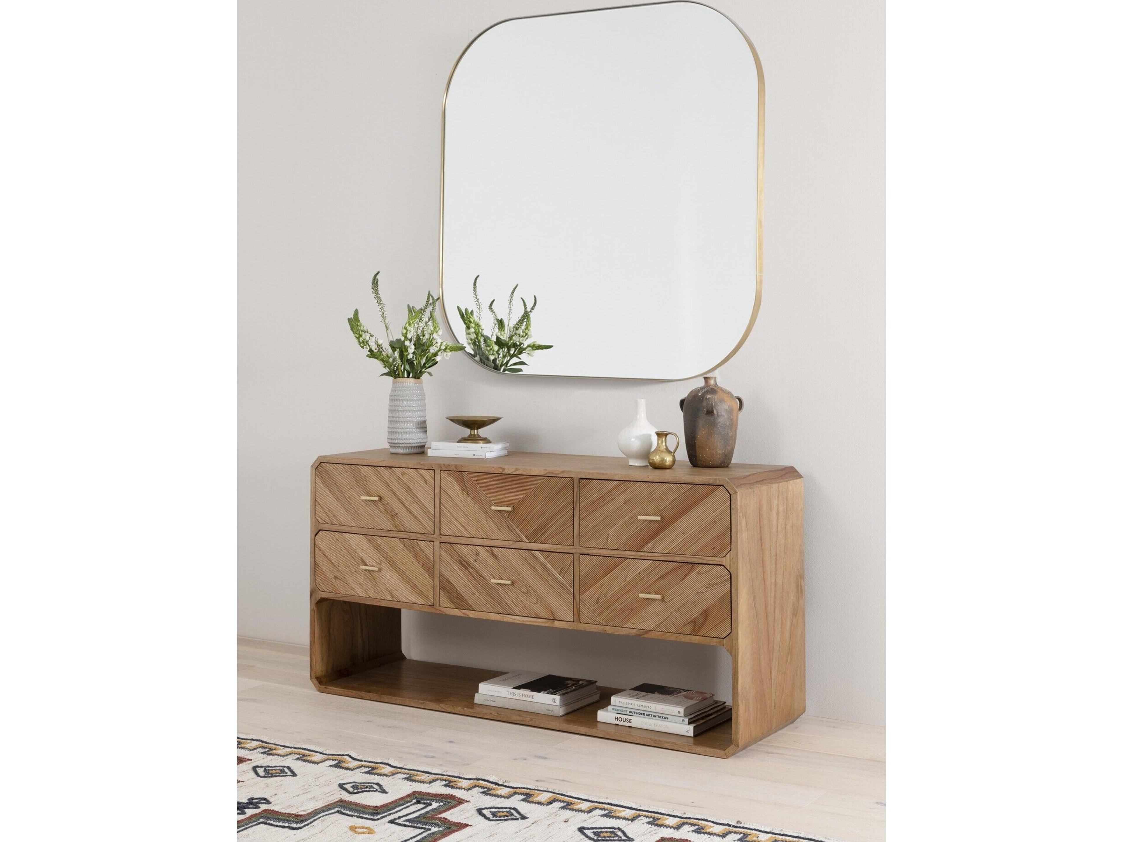 Four Hands Hughes Bellvue Square Wall Mirror