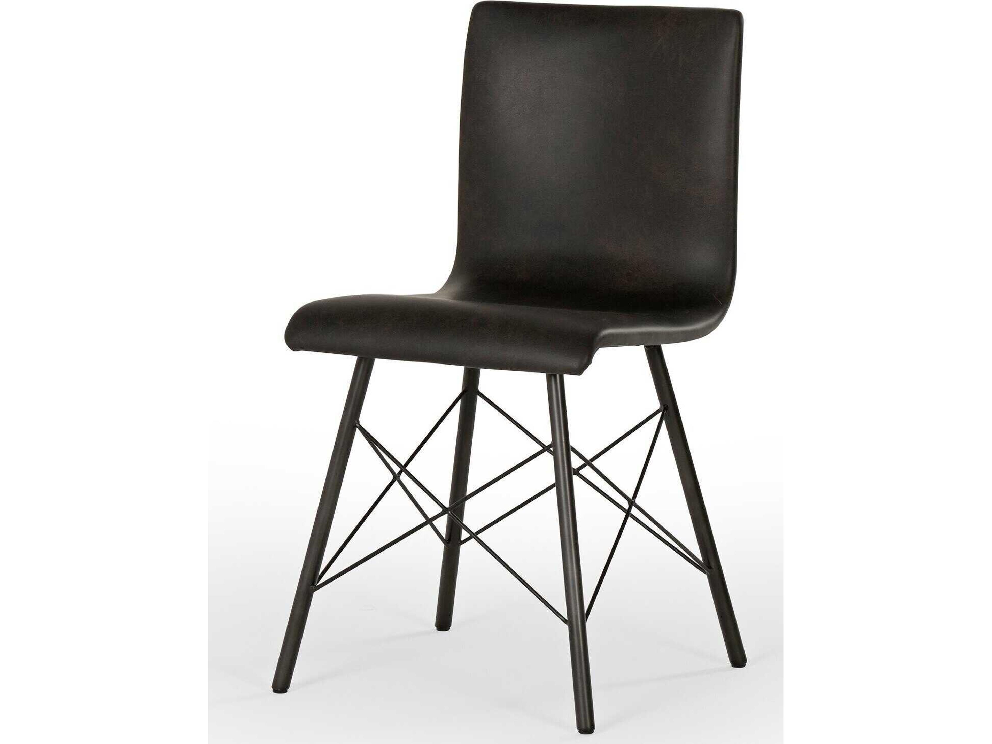 Irondale Diaw Dining Chair-Distressed Black