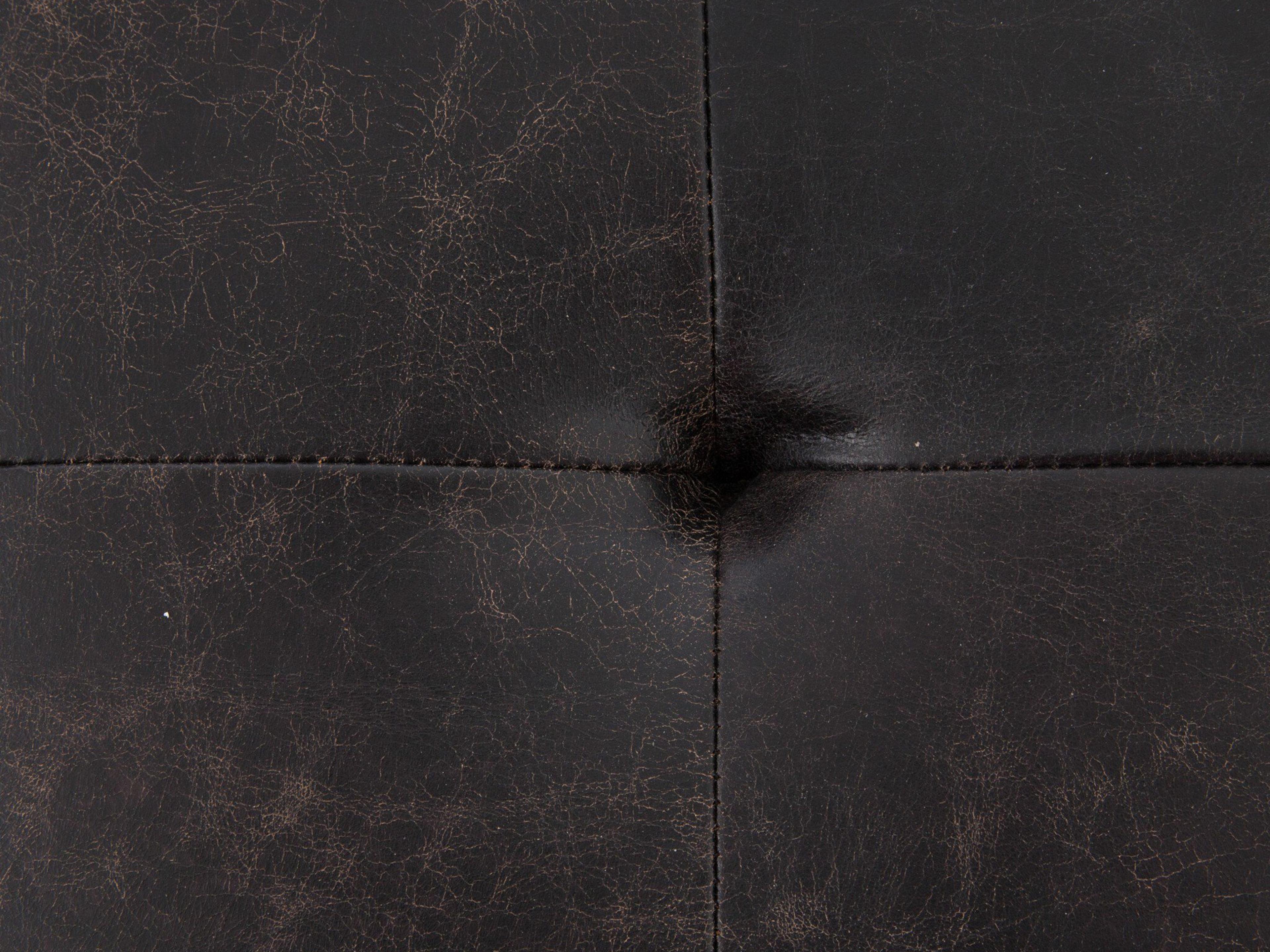 Four Hands Irondale Oxford Square Rialto Ebony Antique Brass Coffee Table