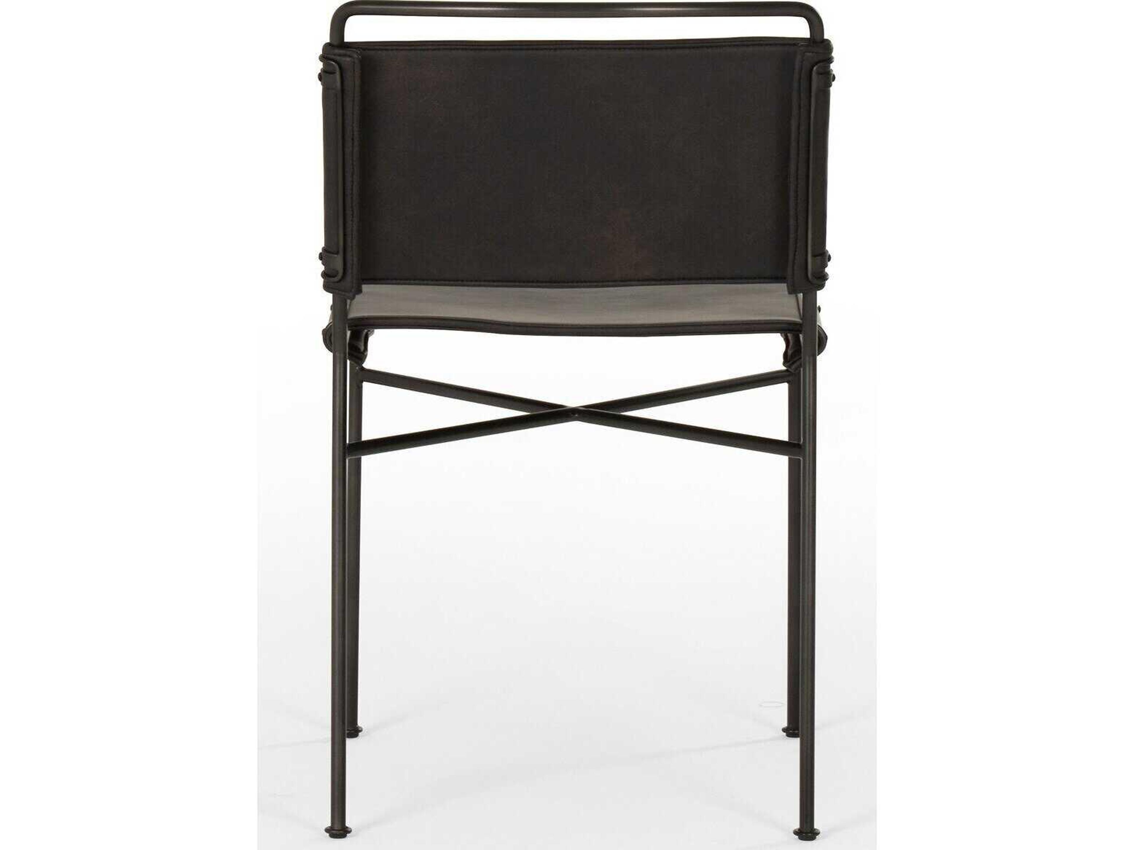 Four Hands Irondale Wharton Black Side Dining Chair