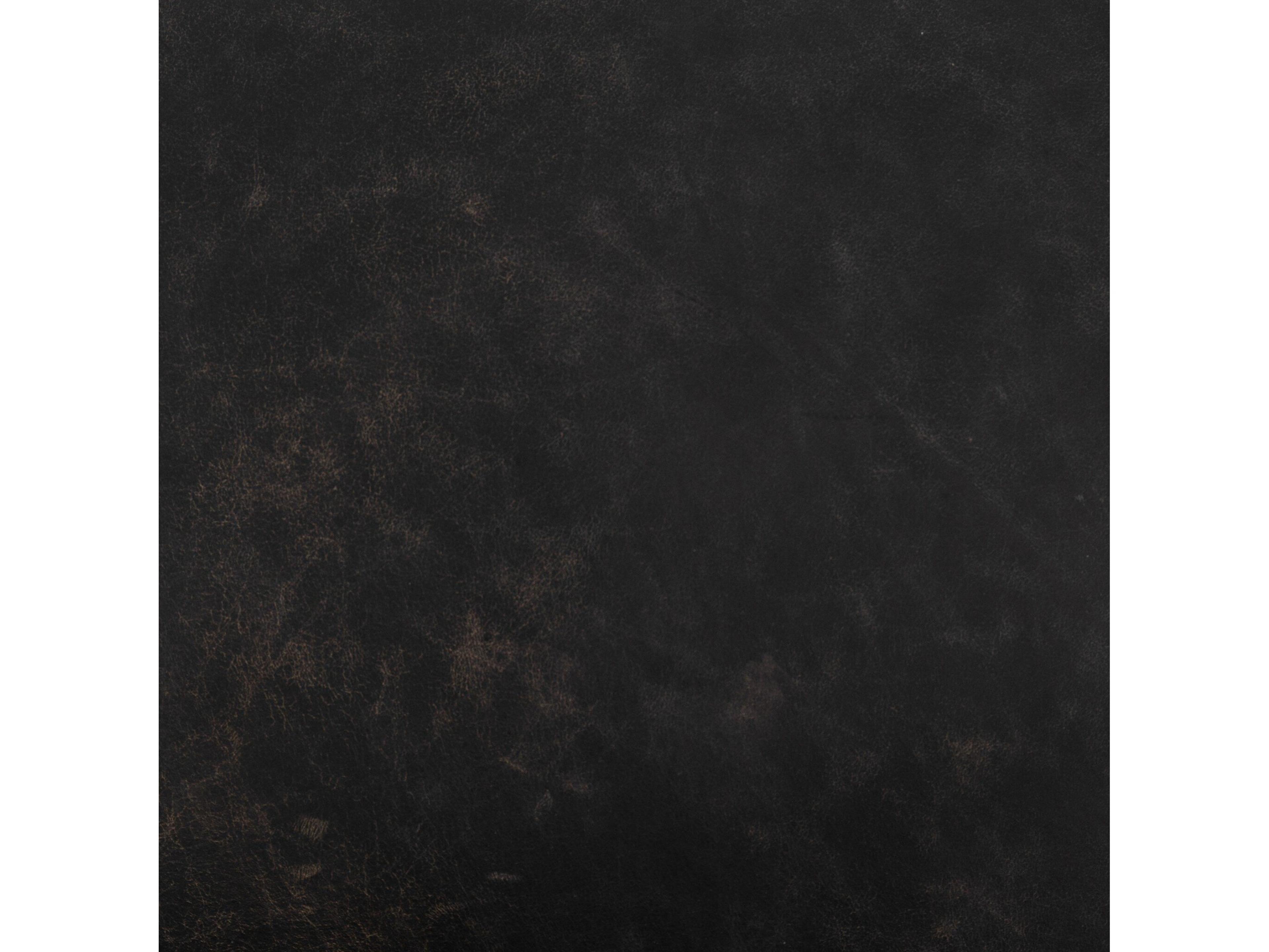 Four Hands Irondale Jules Black Leather Accent Chair