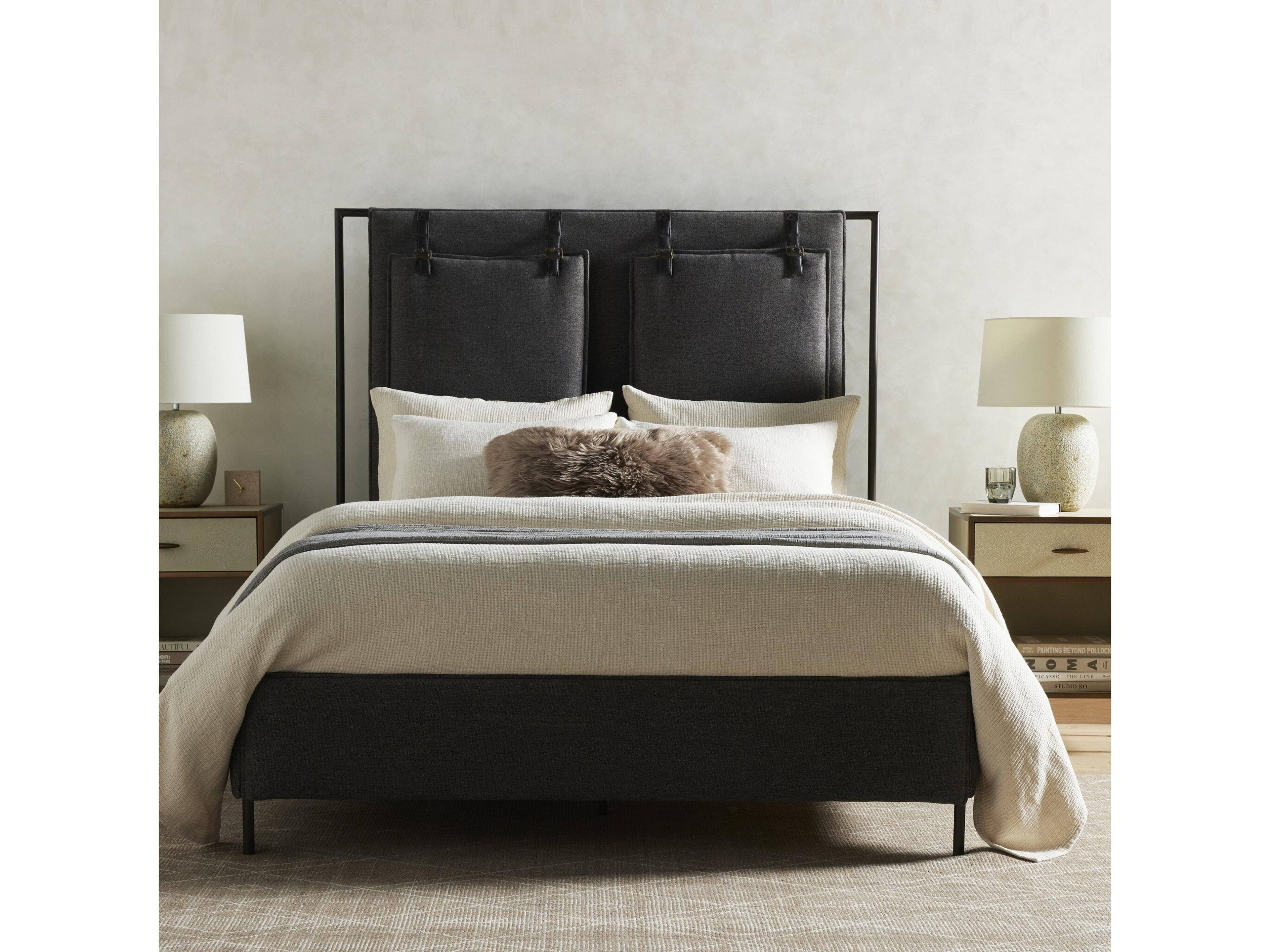 Four Hands Irondale Leigh San Remo Ash Queen Bed