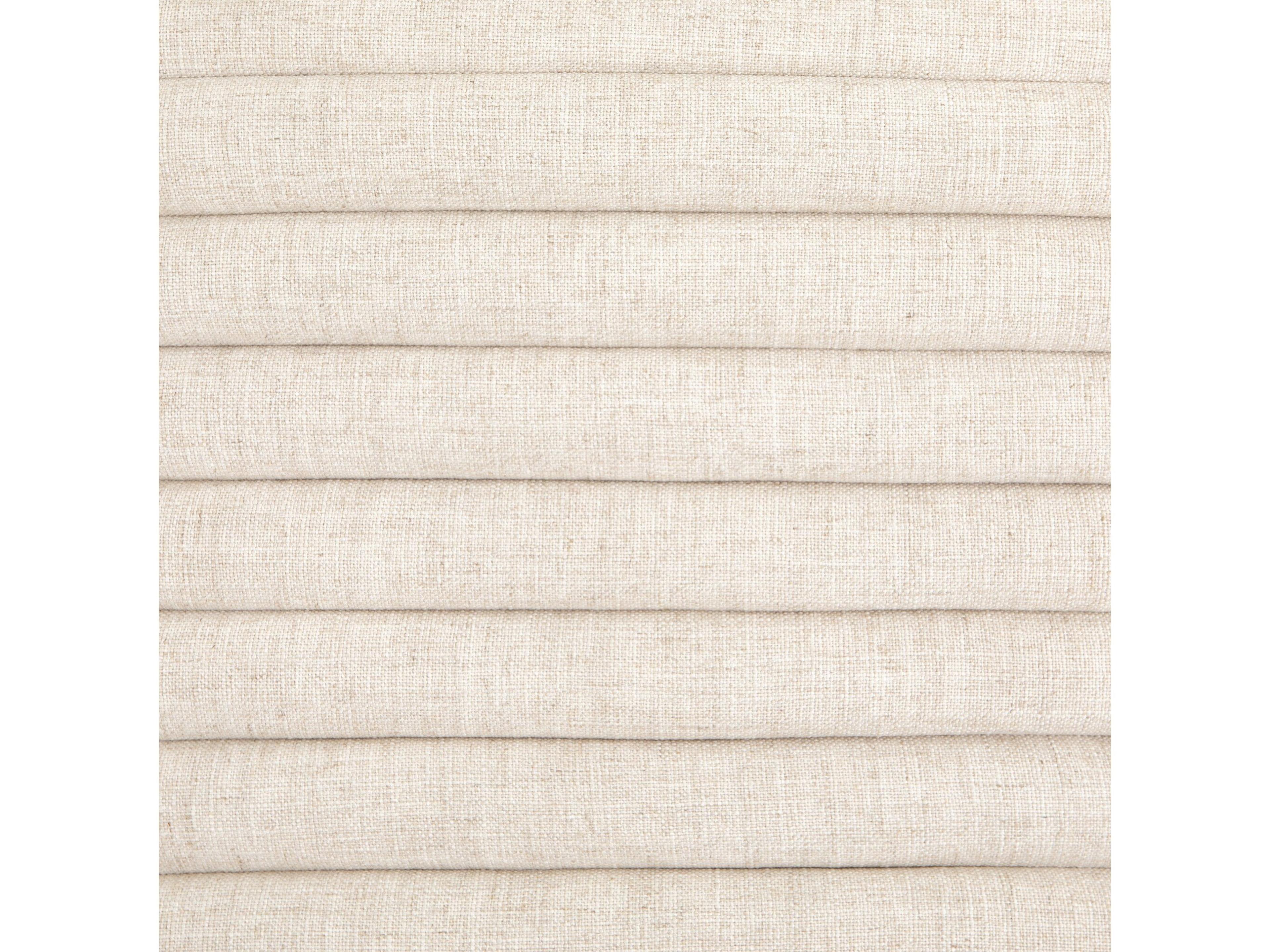 Four Hands Kensington Chance Linen Natural Rubbed Sienna Brown Cream Upholstered Recliner