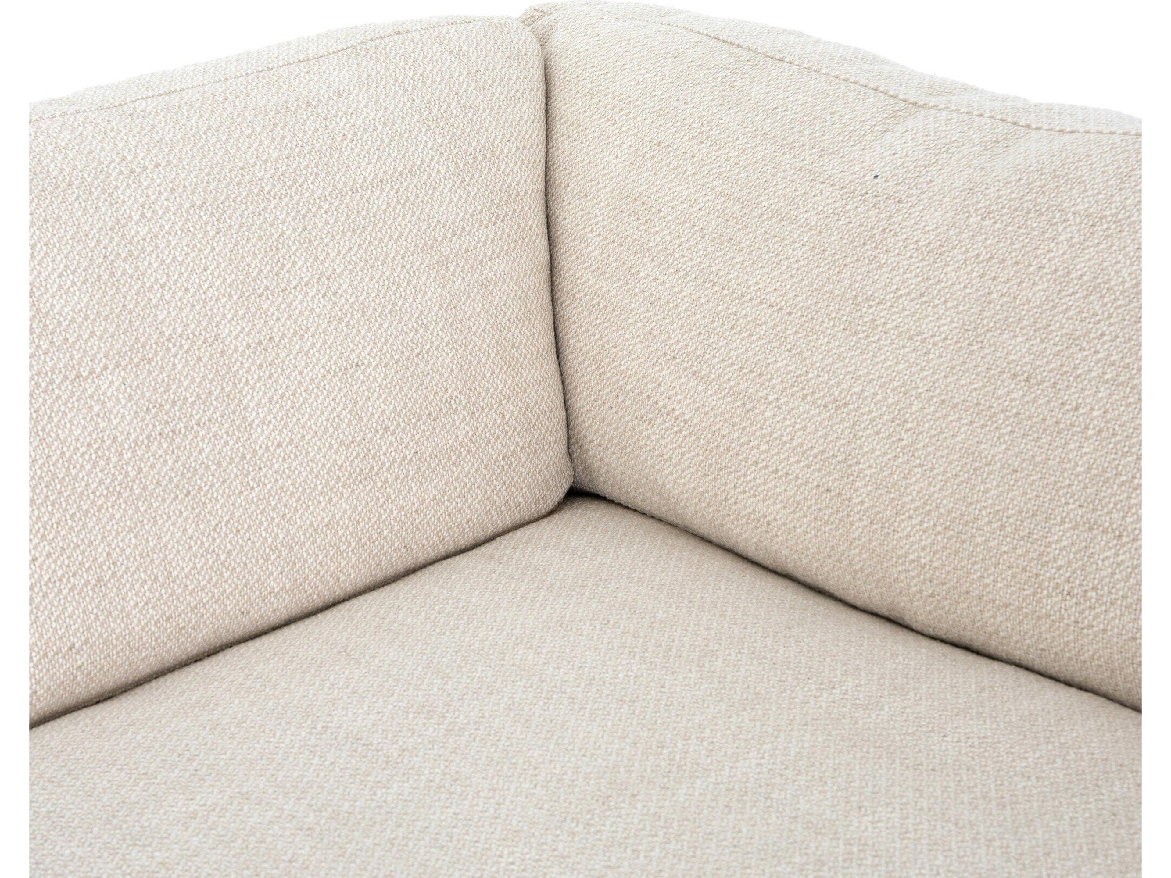 Four Hands Kensington Everly 2 - Piece Cream Upholstered Sectional Sofa with LAF Chaise