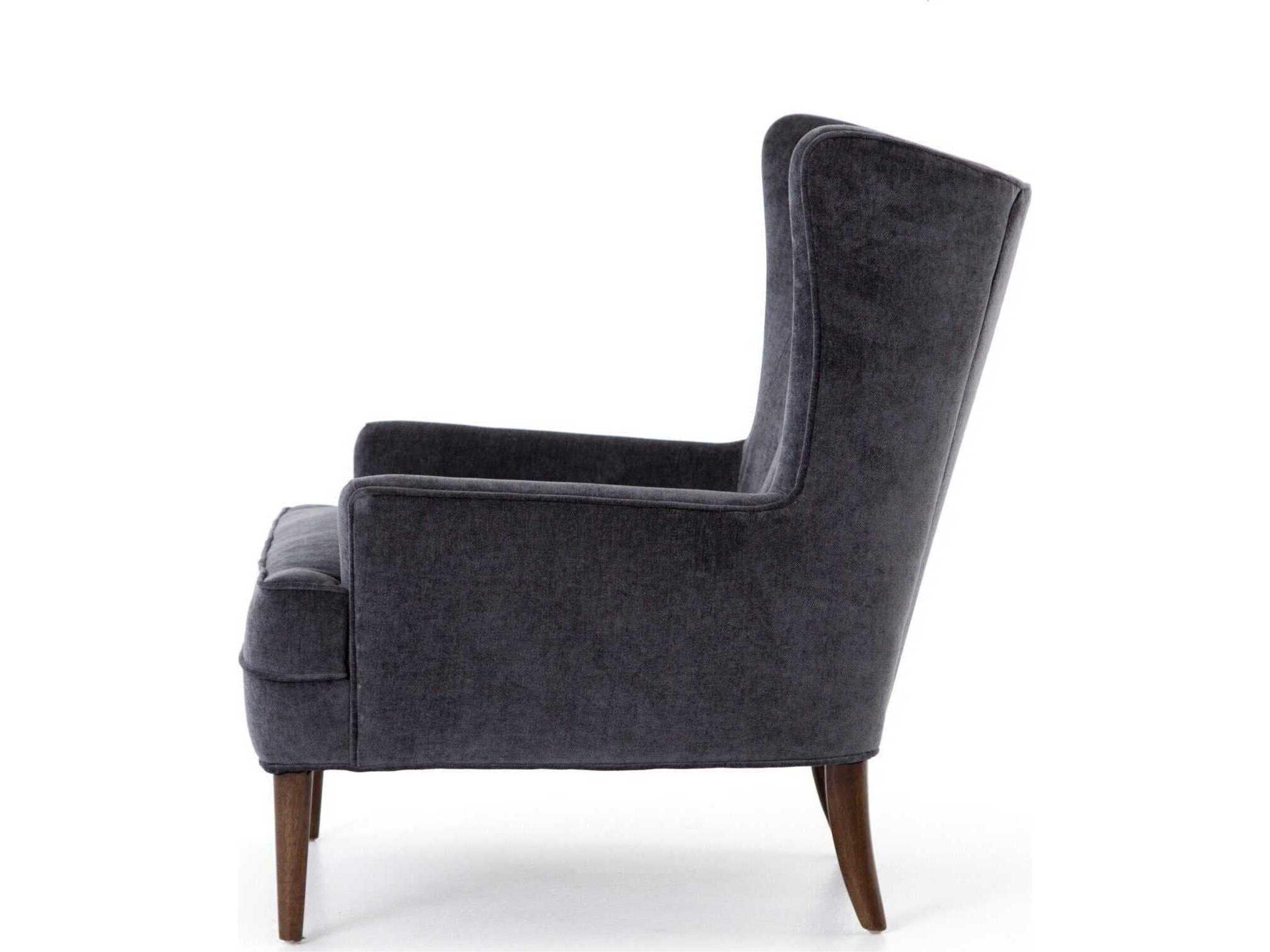 Four Hands Kensington Clermont Gray Accent Chair