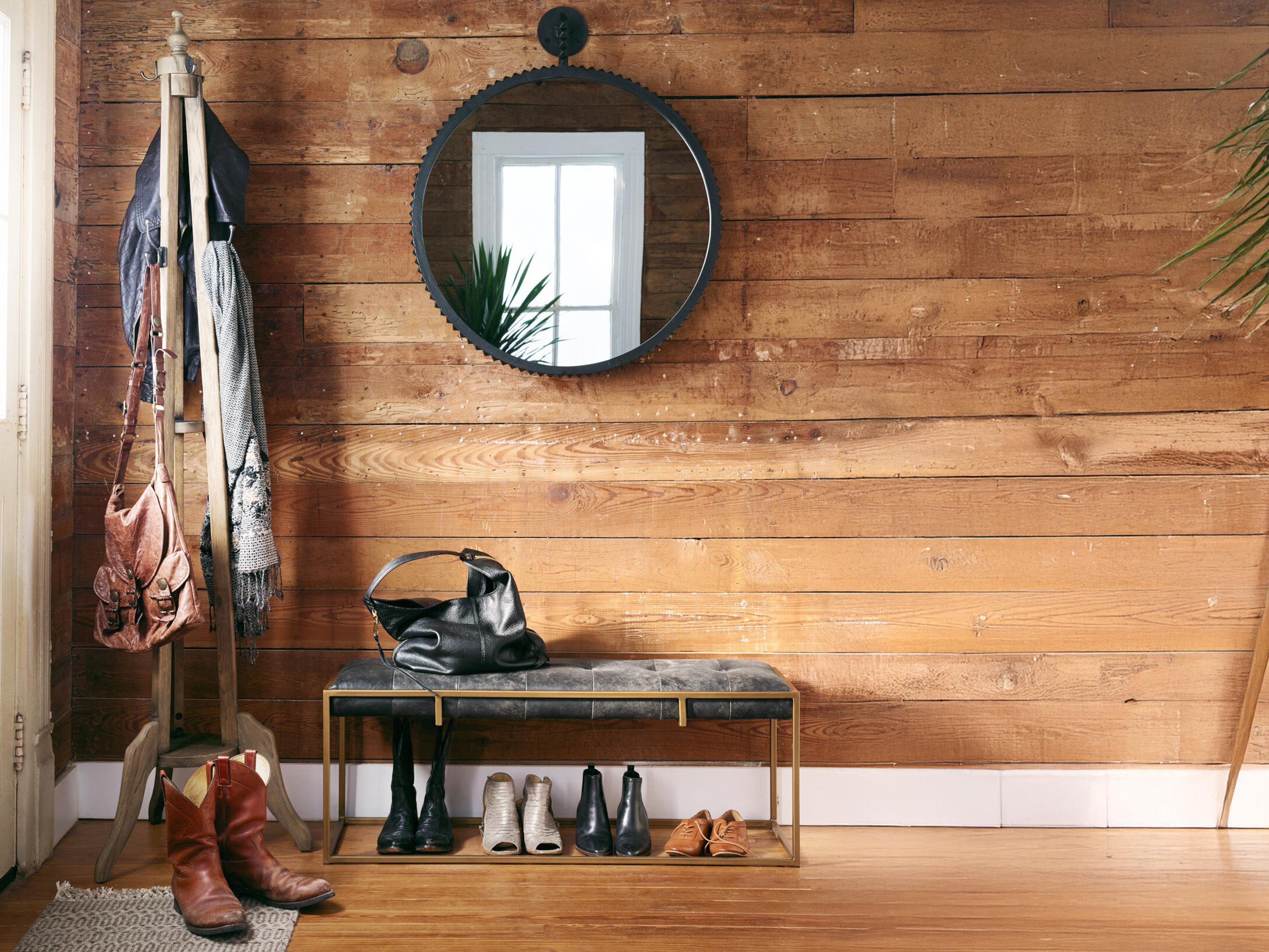 Luxecor Globetrotter Cru Round Wall Mirror