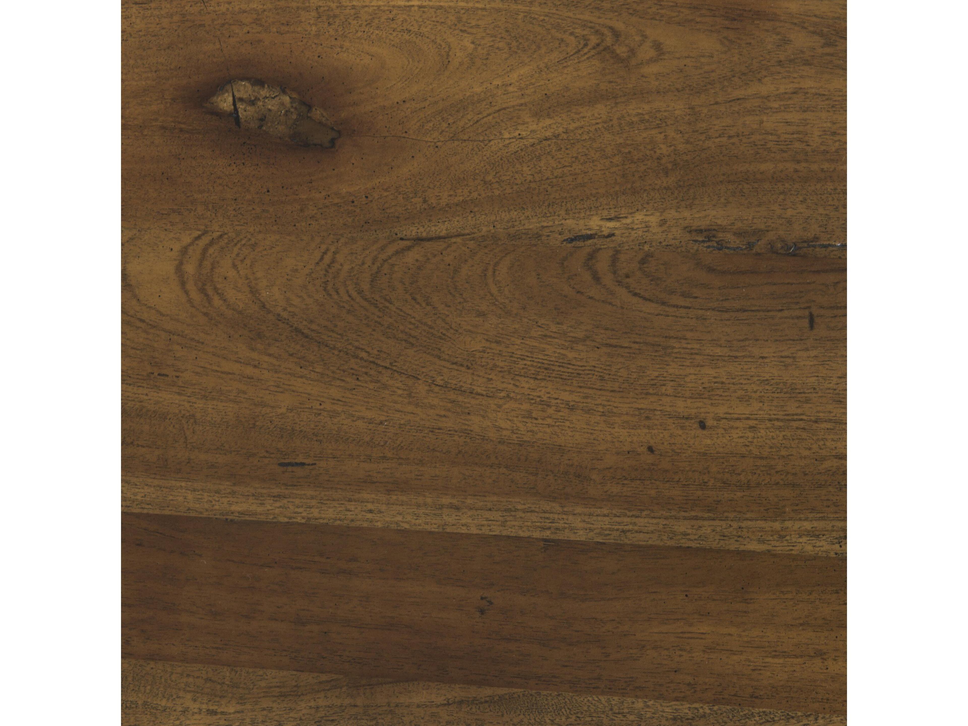 Four Hands Harmon Drake Square Reclaimed Fruitwood Coffee Table