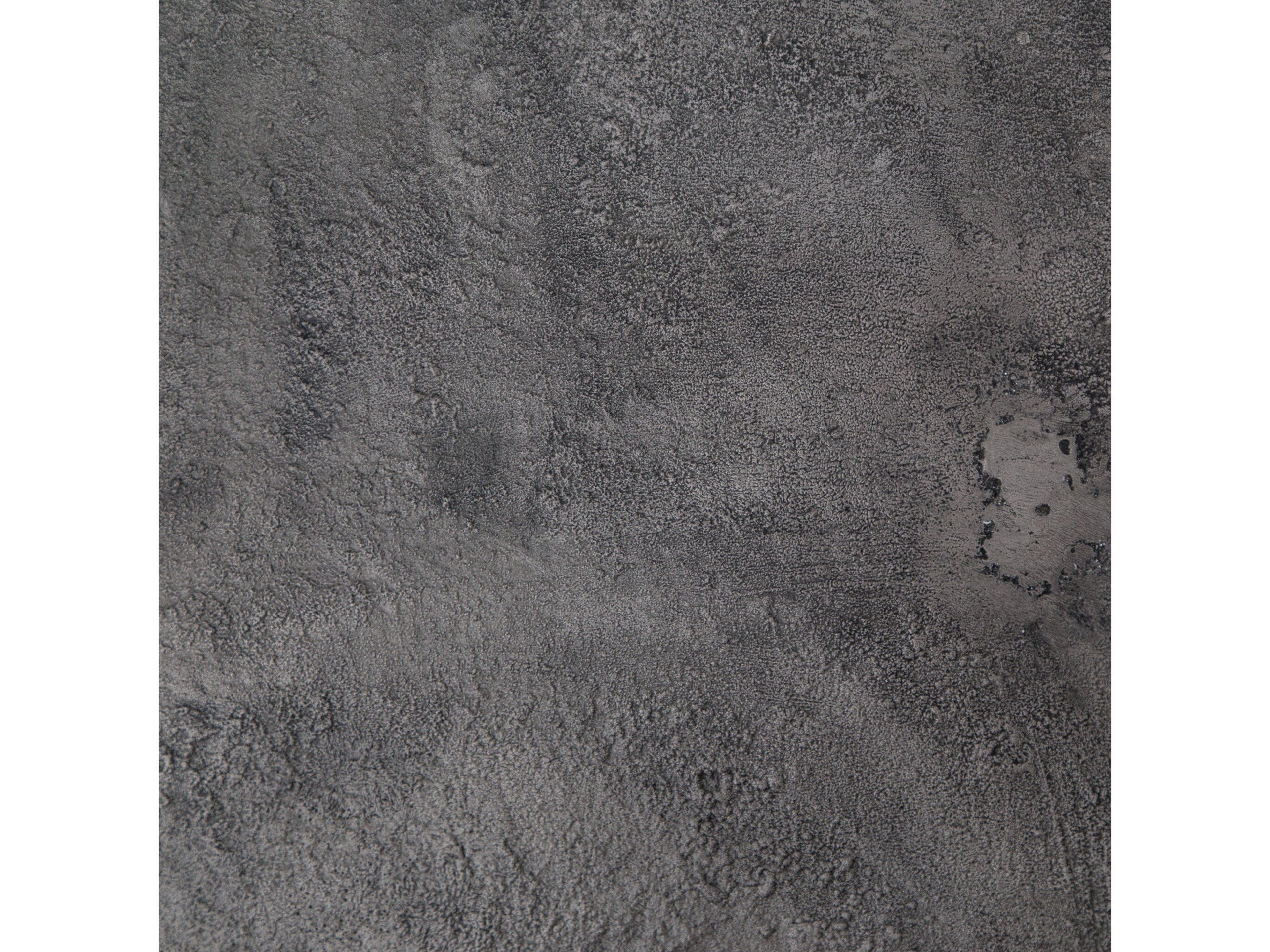 Four Hands Harmon Boomer Round Tanner Brown Light Gunmetal Dining Table