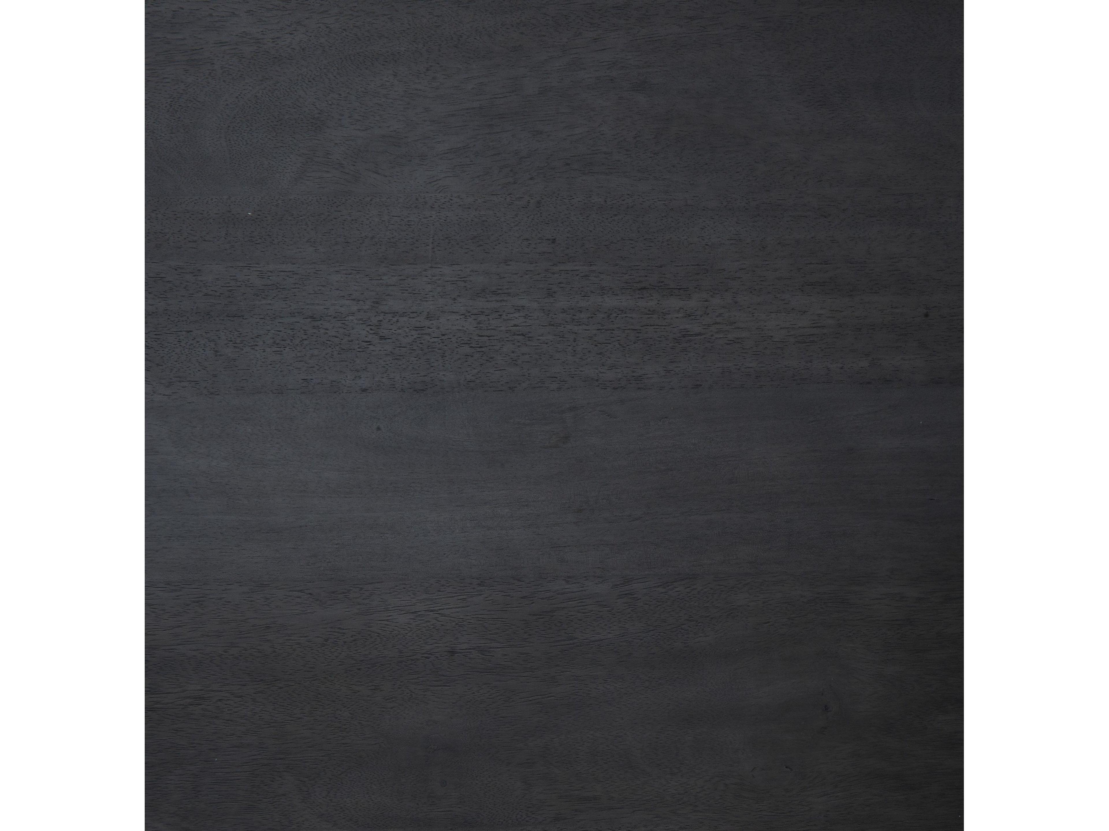 Four Hands Harmon Kesling Round Wood Coal On Mango Dining Table