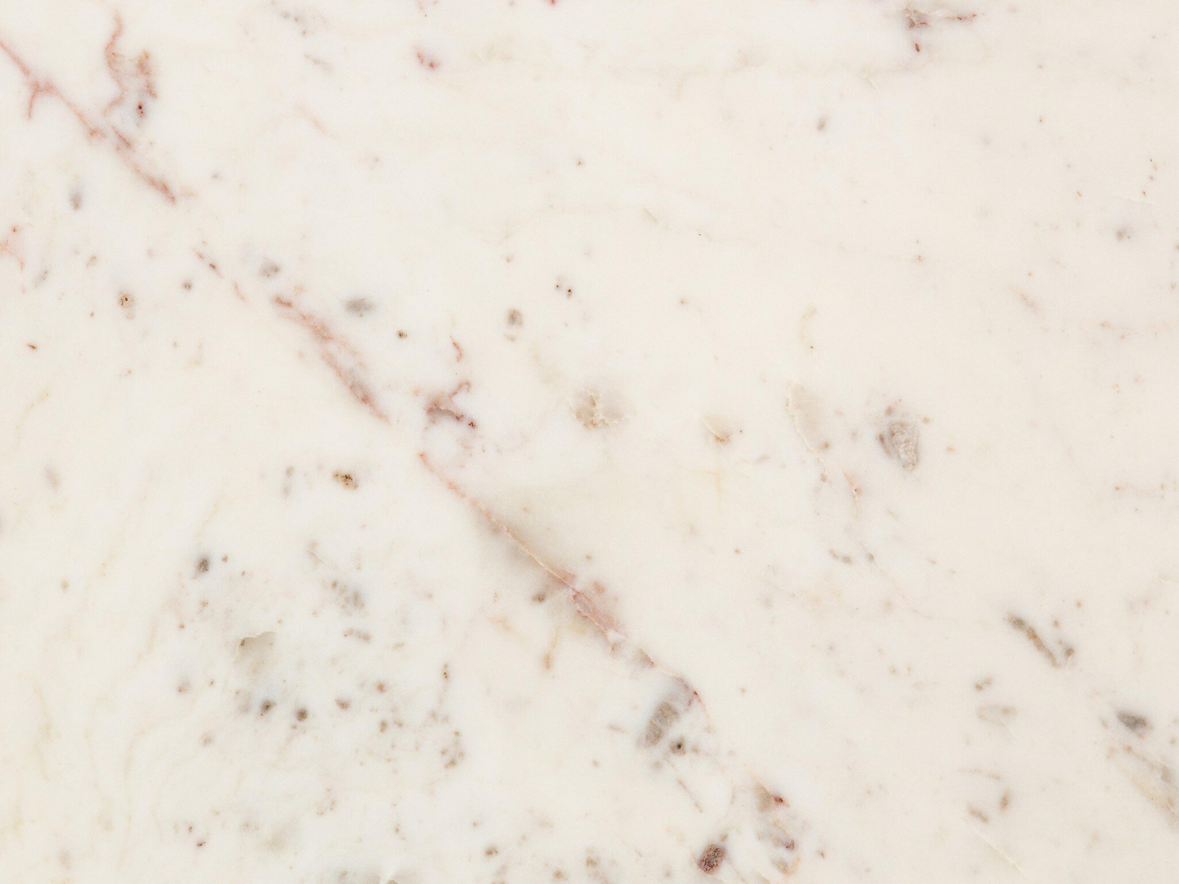 Four Hands Harmon Everton Rectangular Light Tanner Brown Acacia Polished White Marble Dining Table