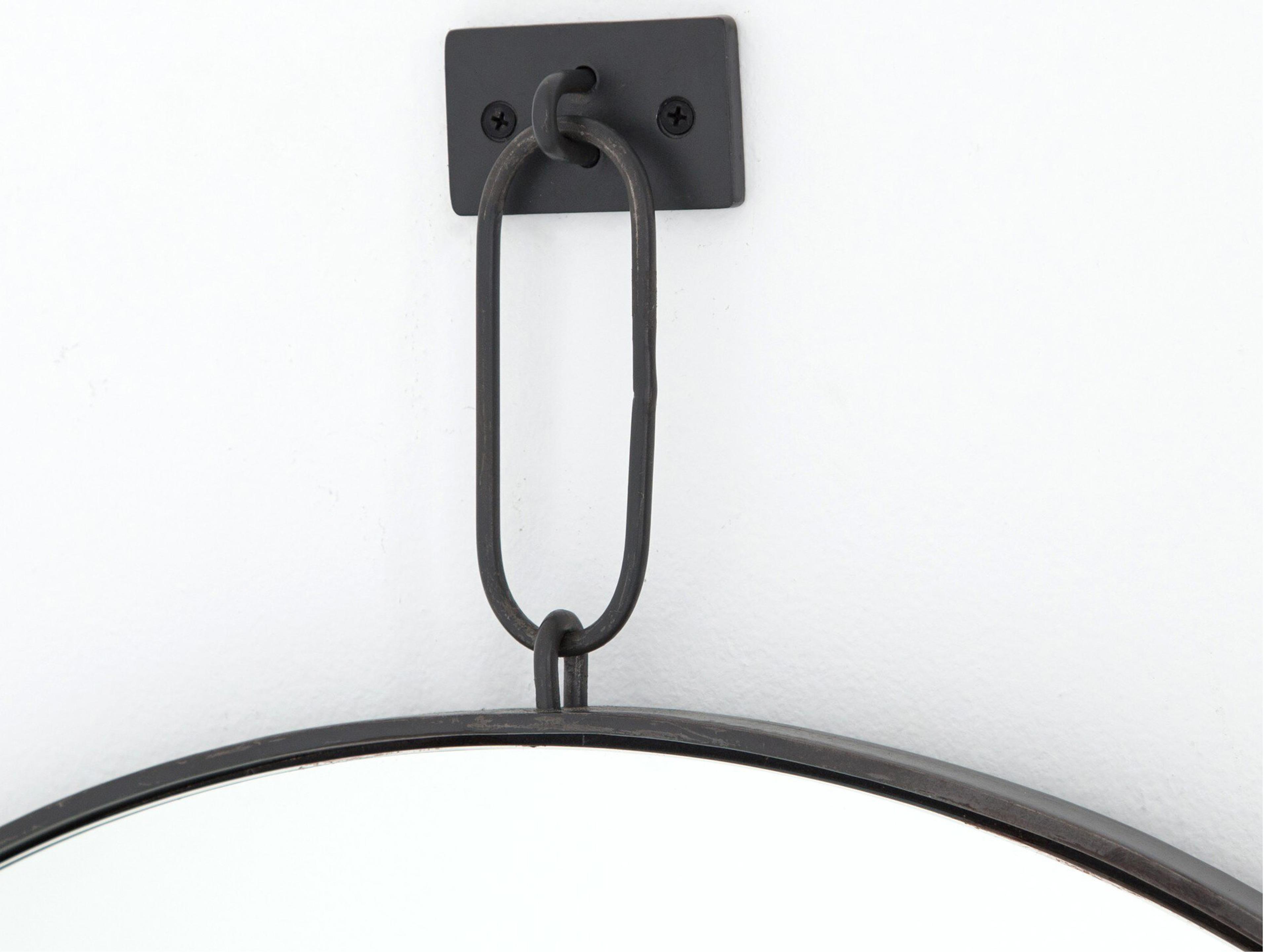 Four Hands Hutton Vina Round Wall Mirror