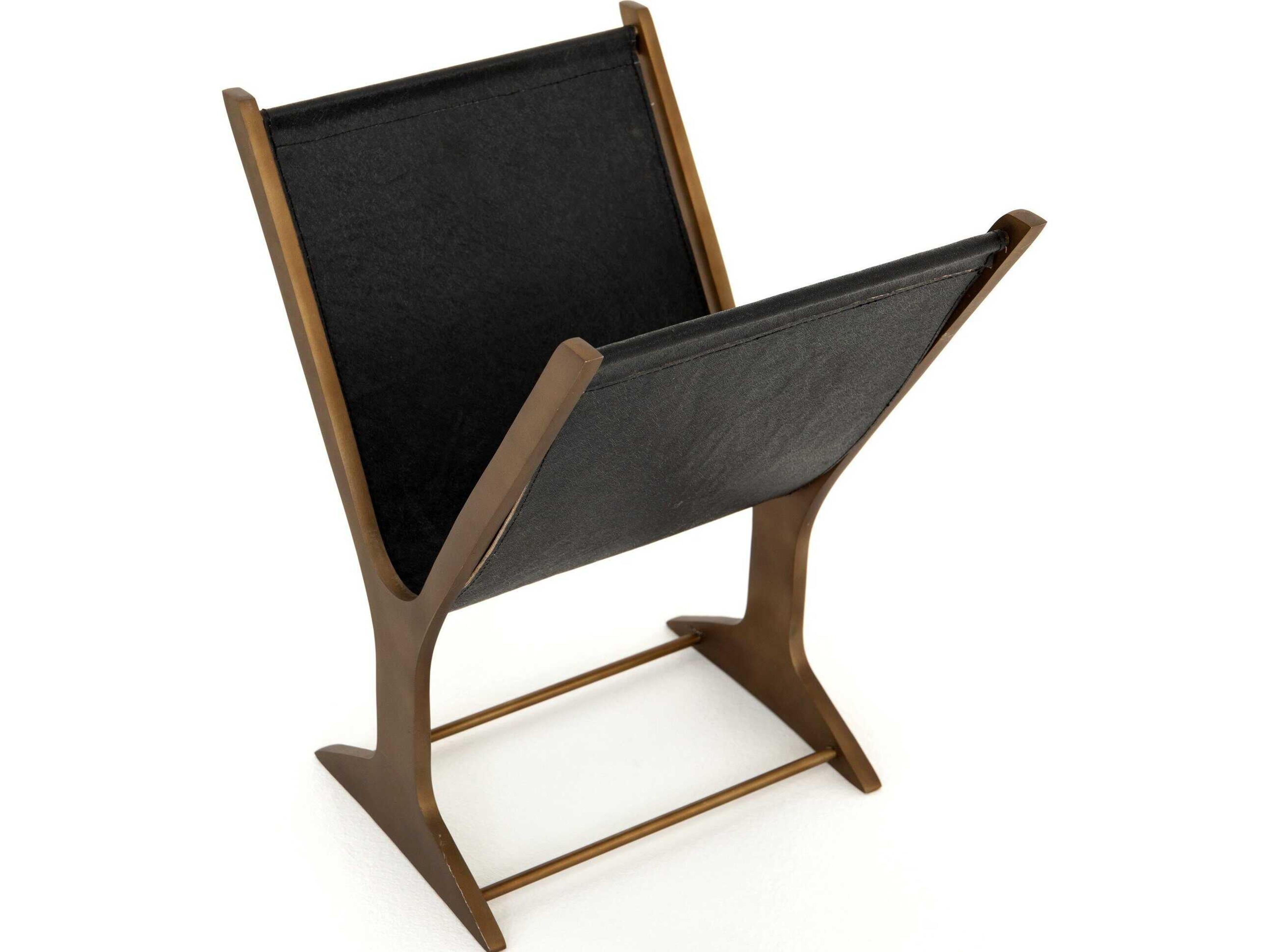 Luxecor Globetrotter Feldman Magazine Rack