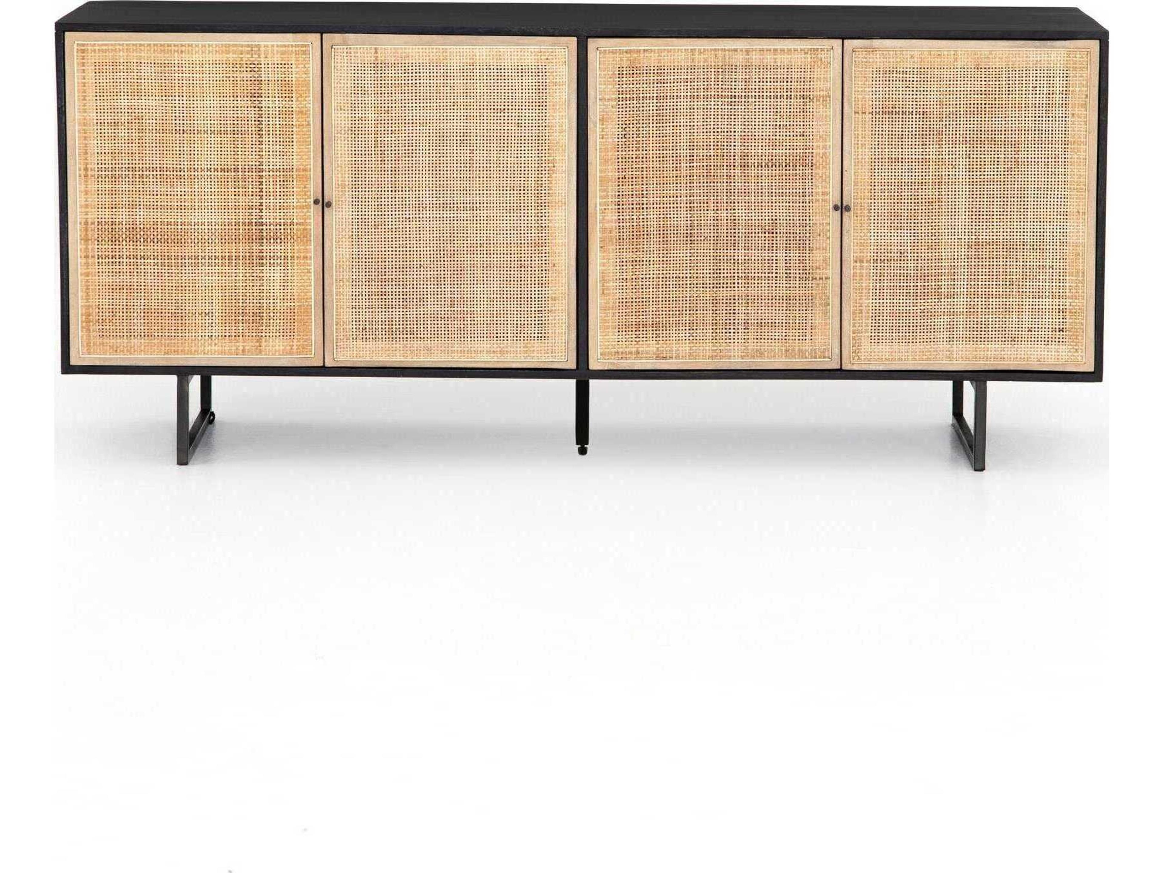 Four Hands Prescott Carmel Black Wash Sideboard