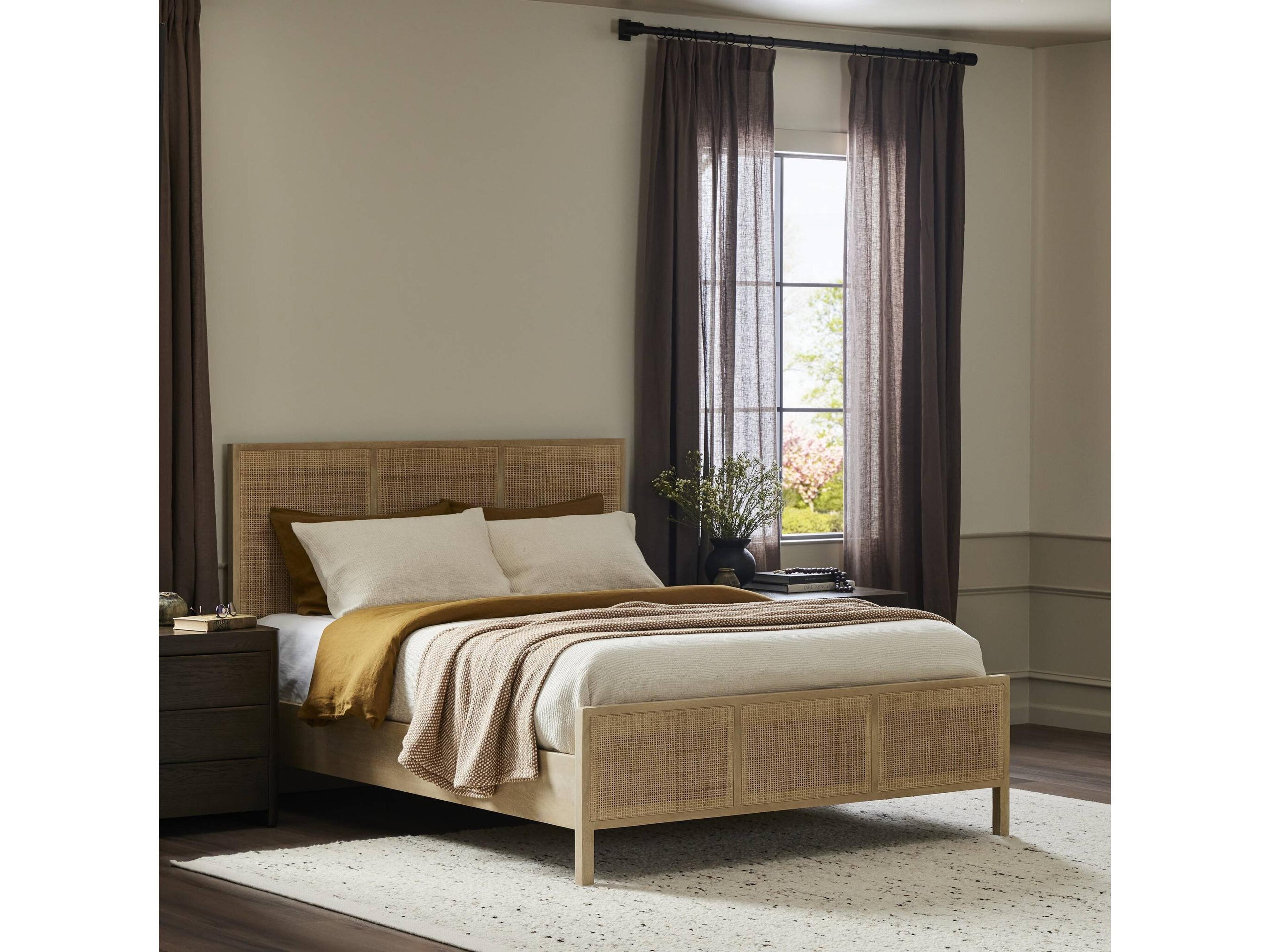 Four Hands Prescott Sydney Natural Queen Bed