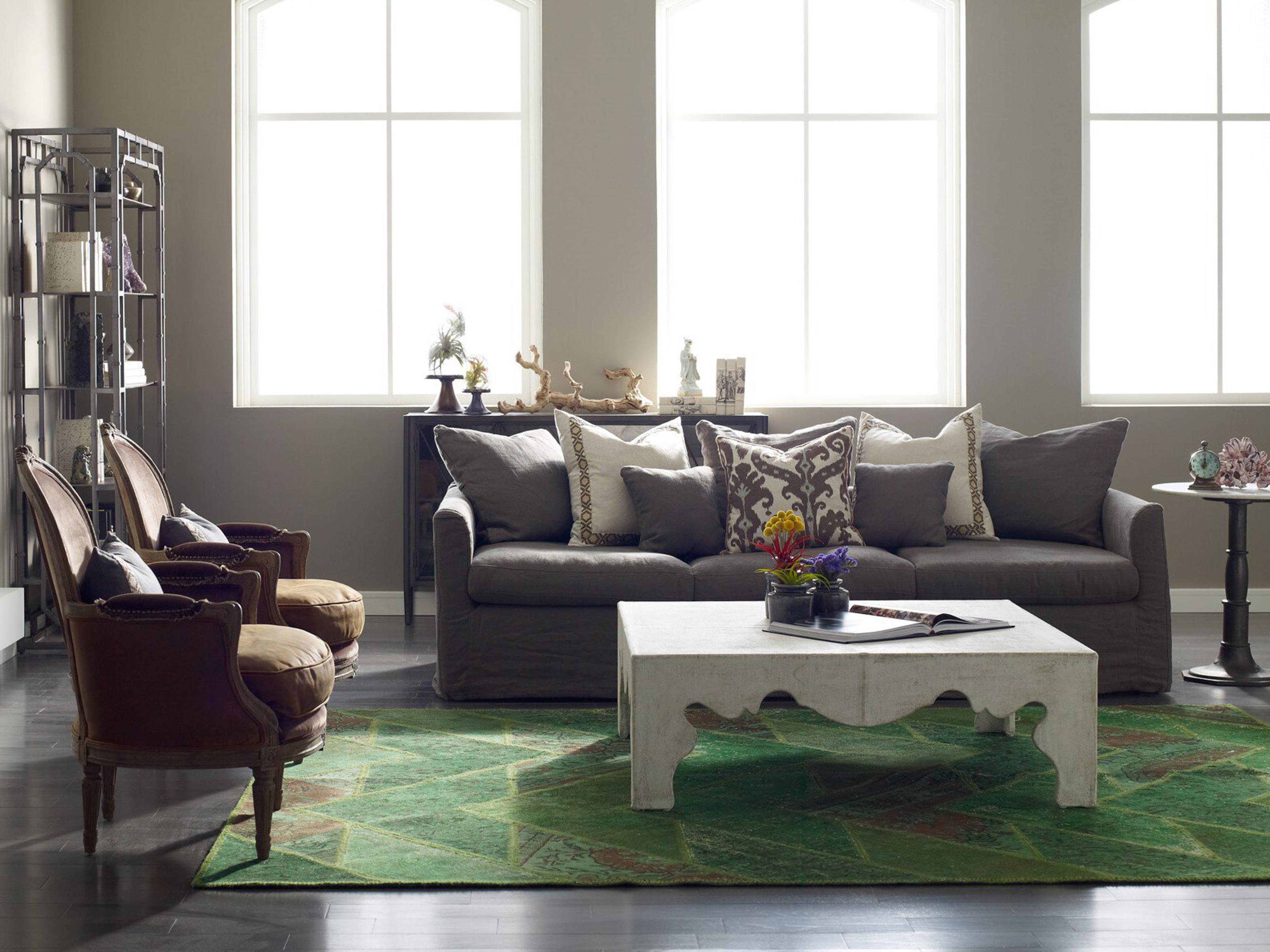 Four Hands Rockwell Lucy Round Marble End Table