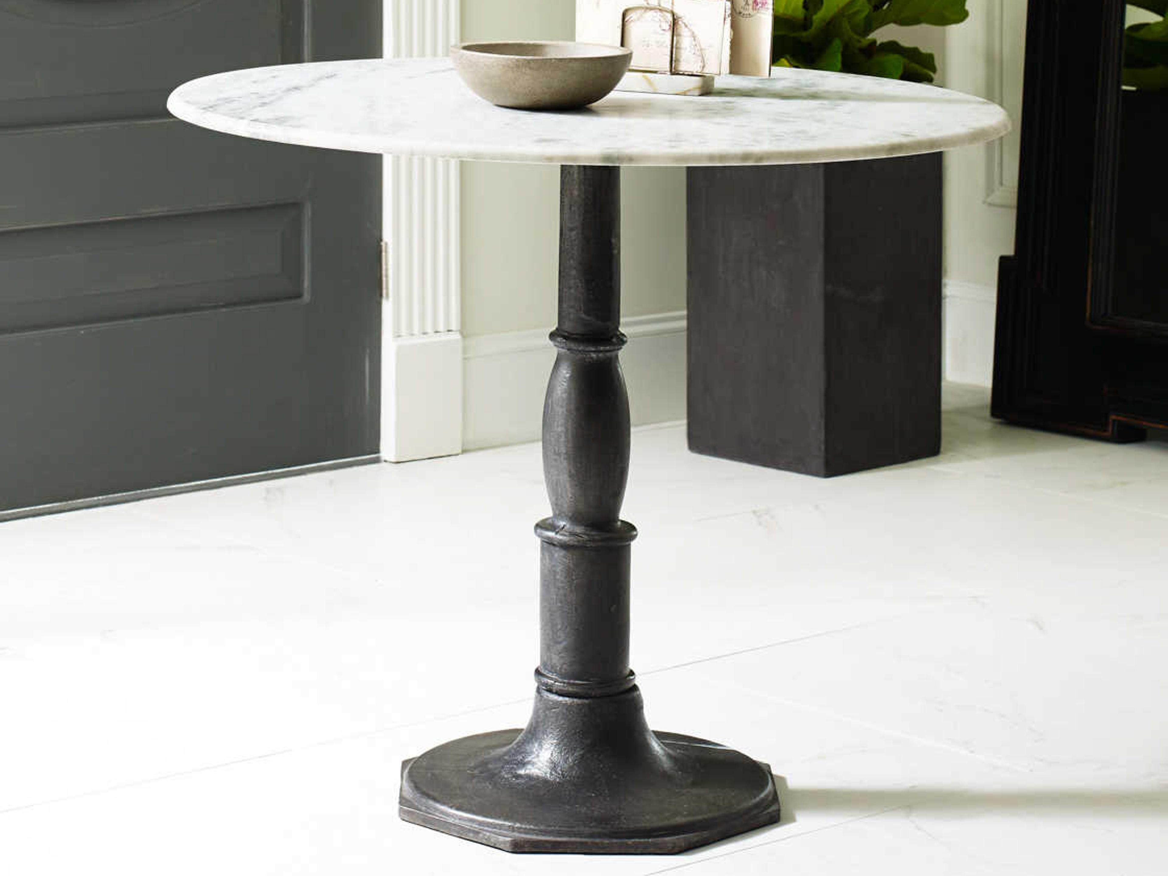 Luxecor Globetrotter Lucy Round Marble Dining Table